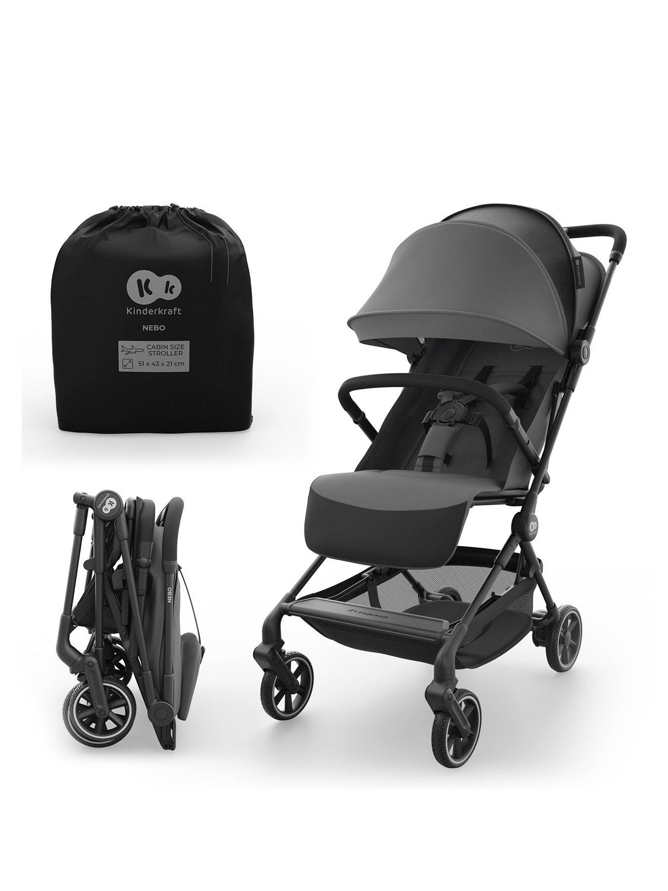  image of kinderkraft-nebo-cabin-approved-pushchair-grey