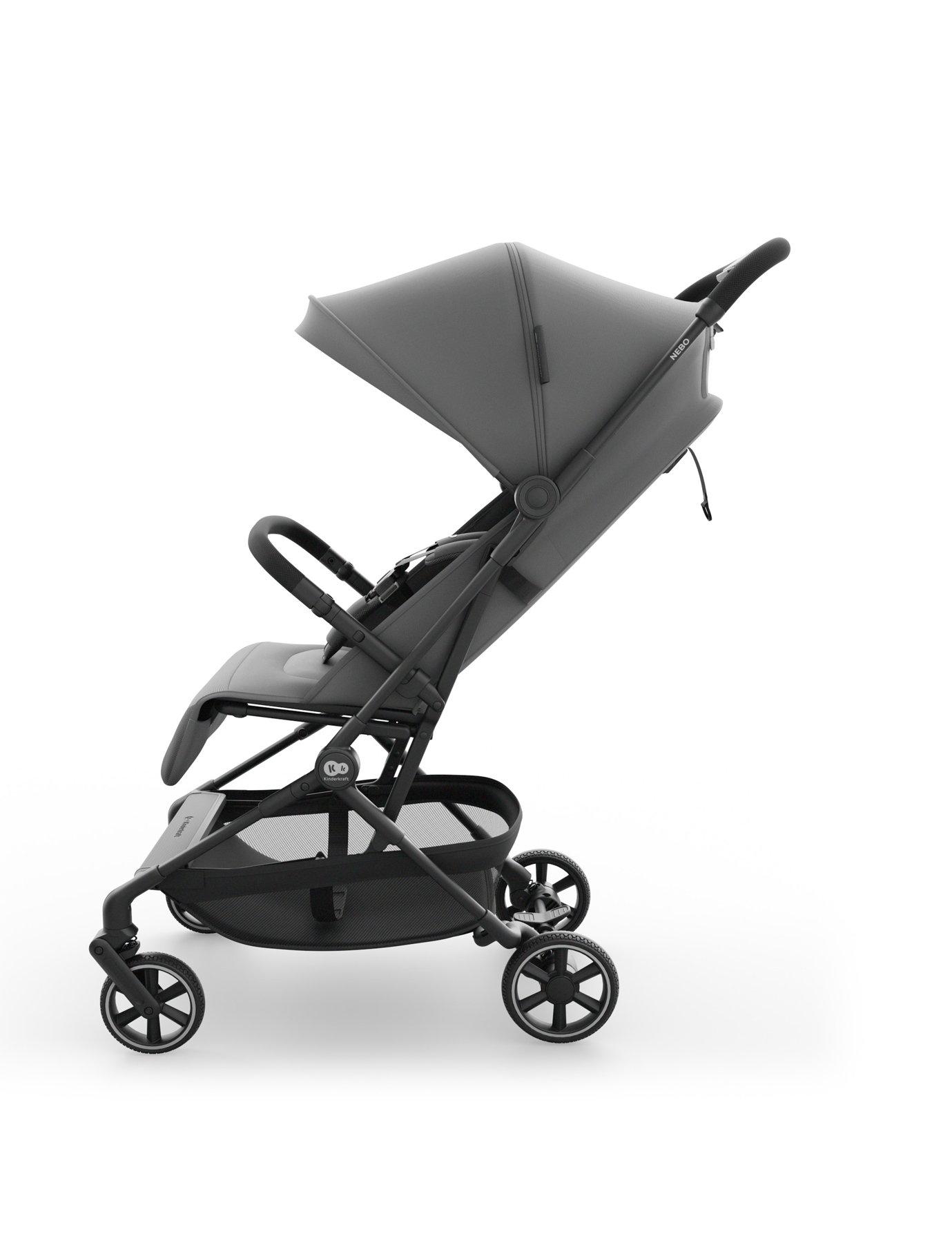 Image 4 of 8 of Kinderkraft Nebo cabin approved Pushchair - Grey