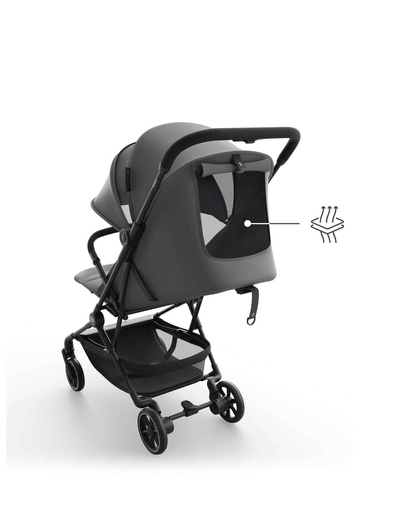 Image 6 of 8 of Kinderkraft Nebo cabin approved Pushchair - Grey