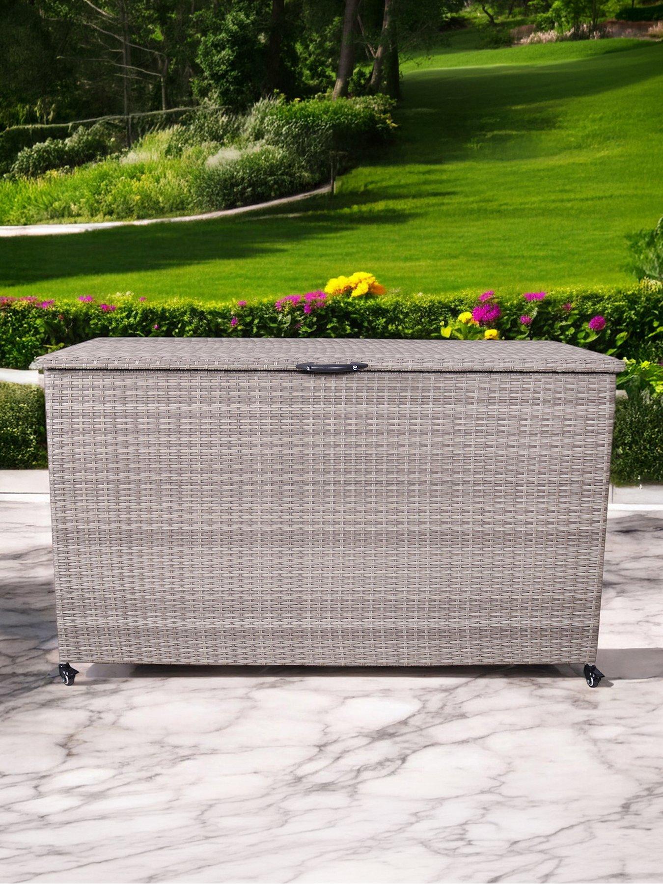 Royalcraft Natural Rattan Cushion Storage Box 645L - Medium
