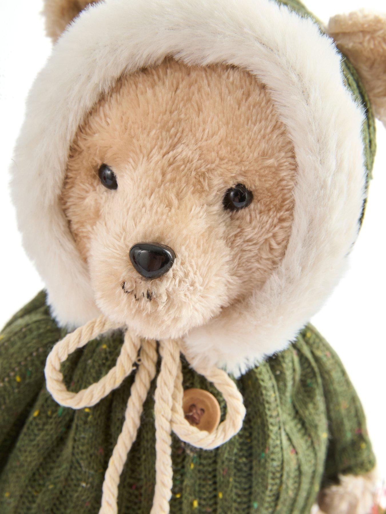 Image 6 of 7 of The Very Collection Set of 2 Standing Christmas Bear Decorations