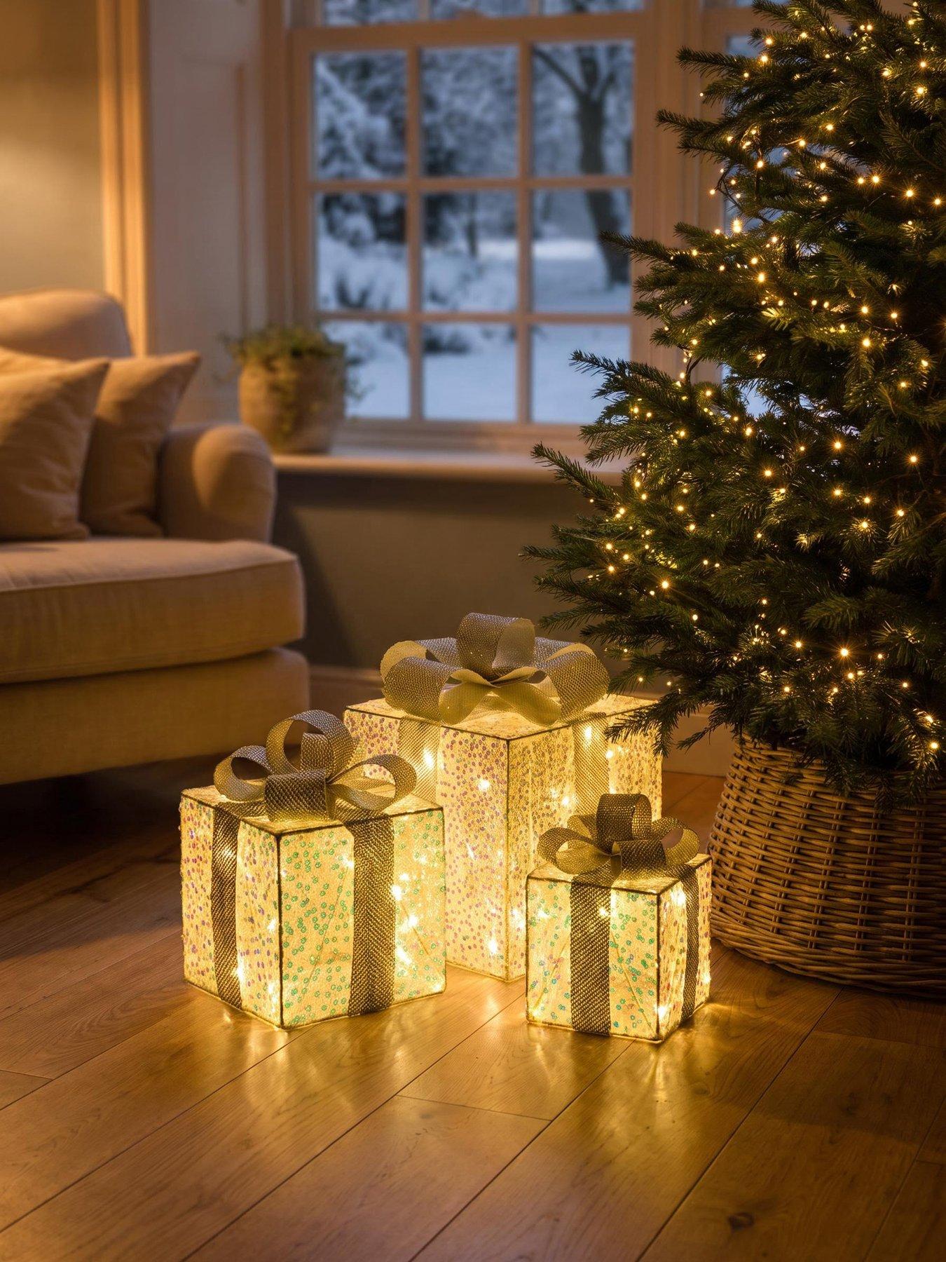 The Very Collection Set Of 3 Led Gift Boxes