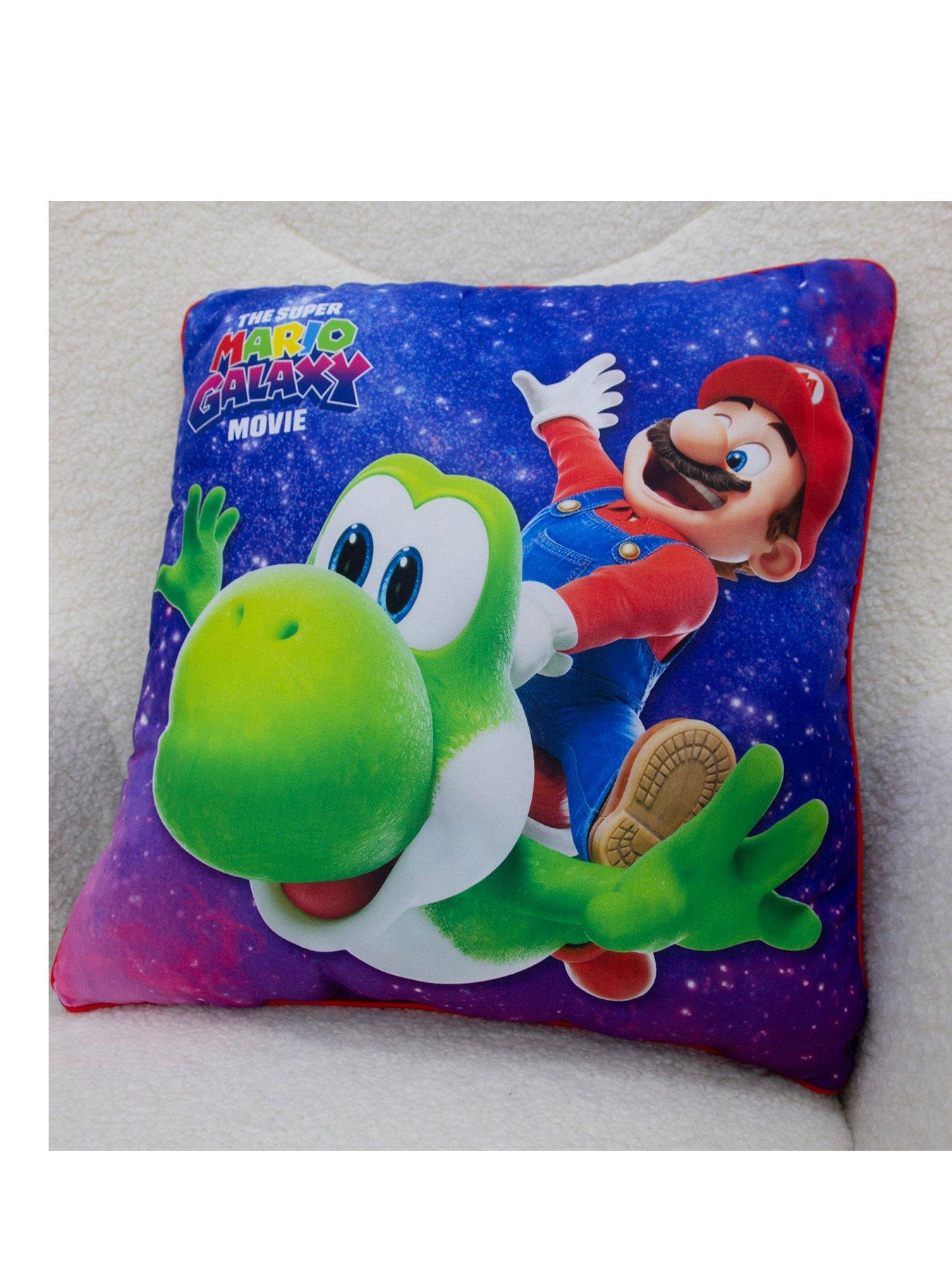 stillFront image of super-mario-movie-2-lessgo-square-cushion