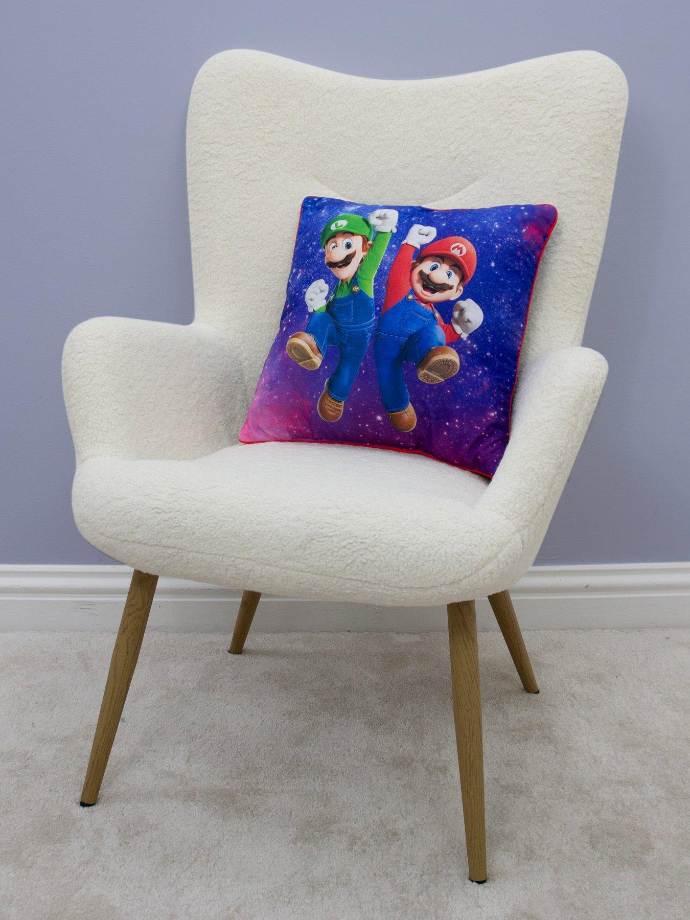  image of super-mario-movie-2-lessgo-square-cushion