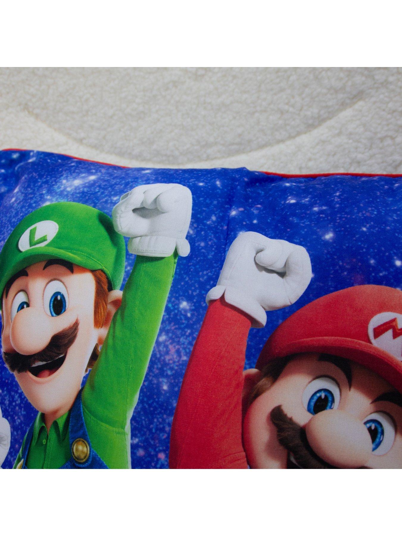  image of super-mario-movie-2-lessgo-square-cushion