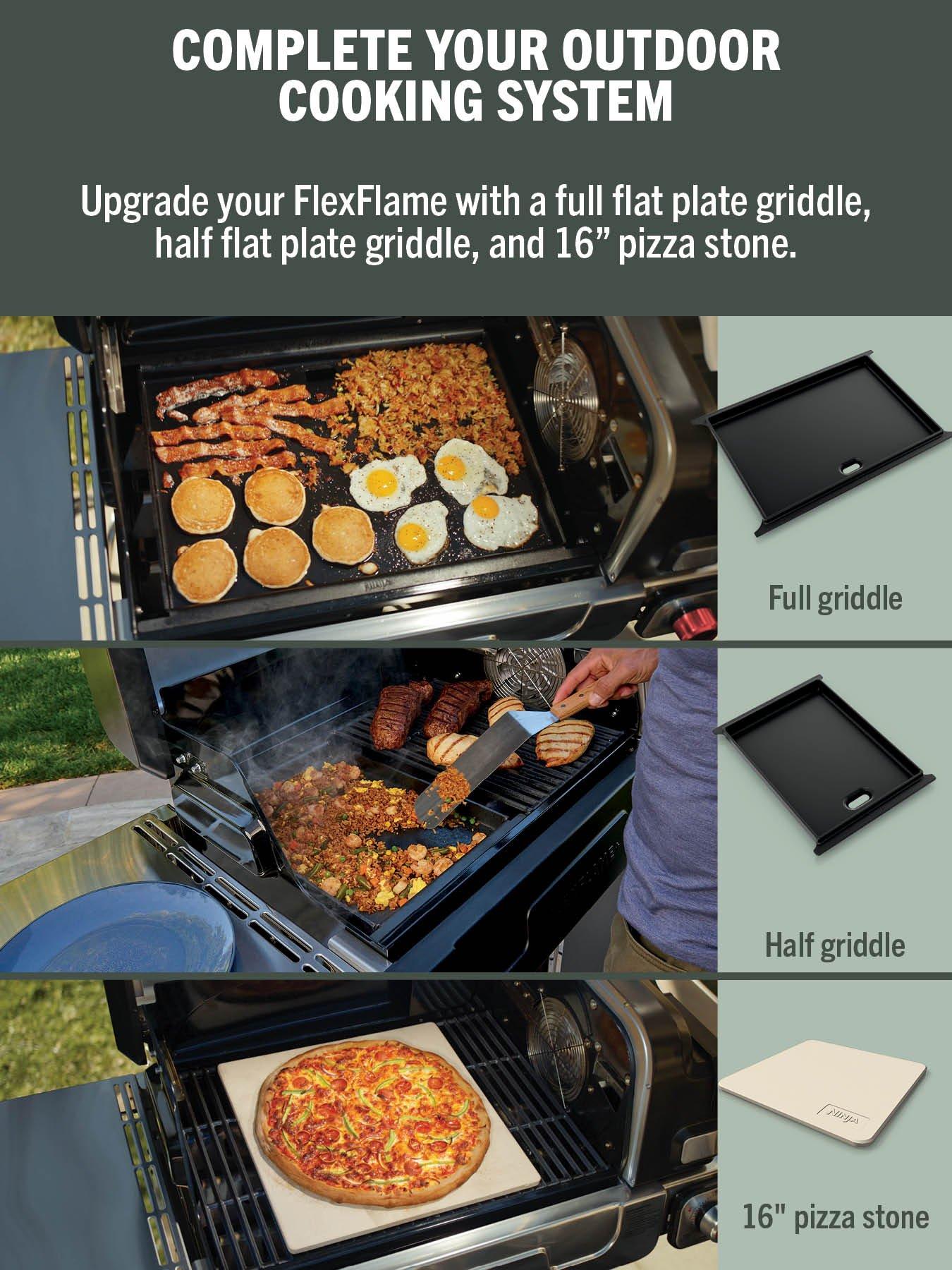 Image 6 of 7 of NINJA FlexFlame Gas BBQ &amp; Outdoor Cooking System - PG301UK