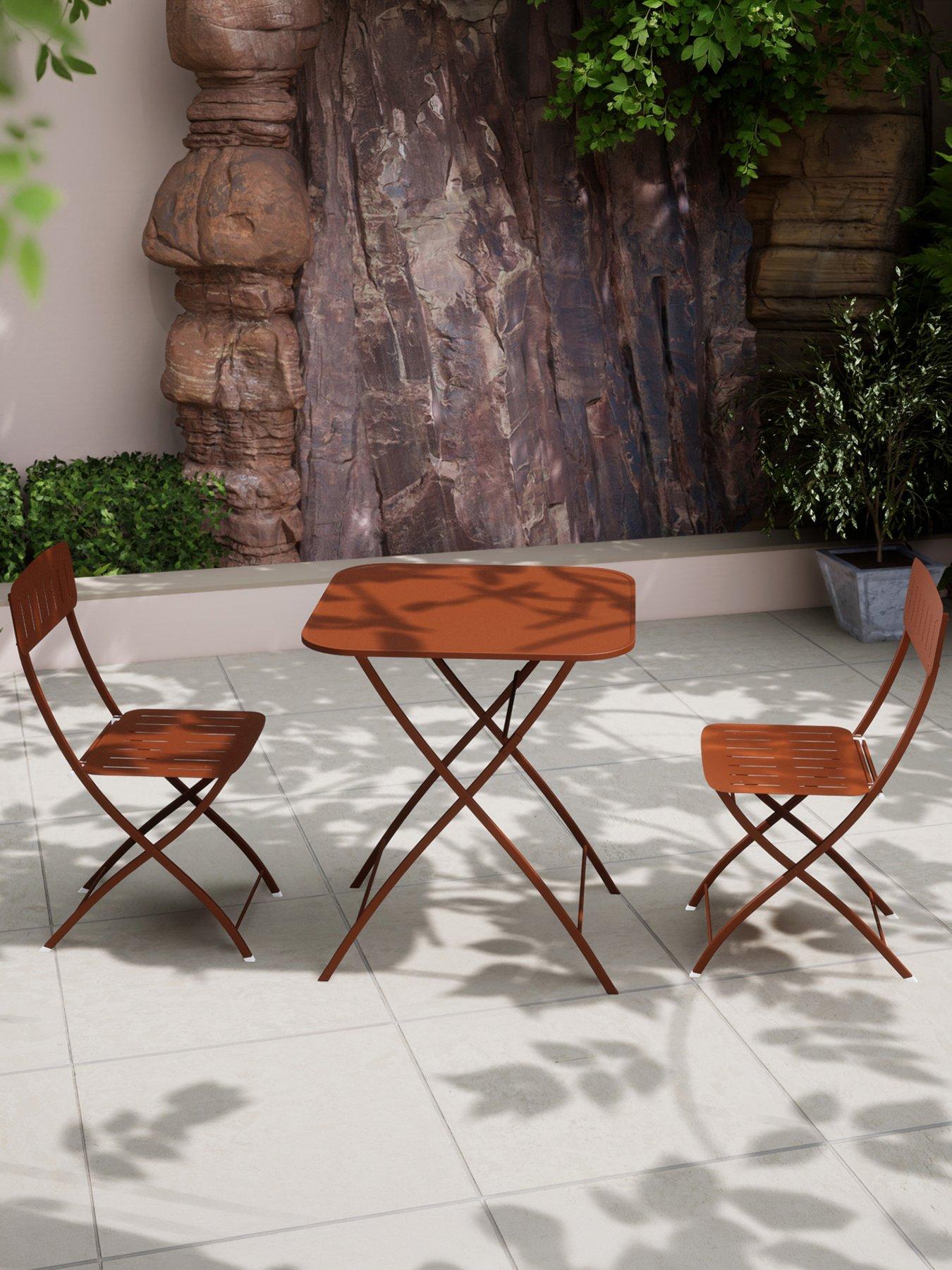 Royalcraft Venice Outdoor Bistro Set - Cayenne Orange