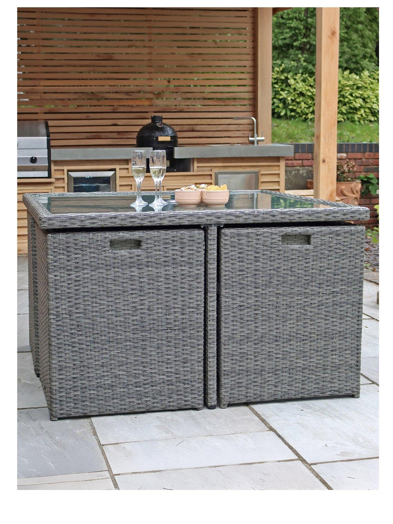  image of royalcraft-paris-8-seater-cube-outdoornbspdining-set