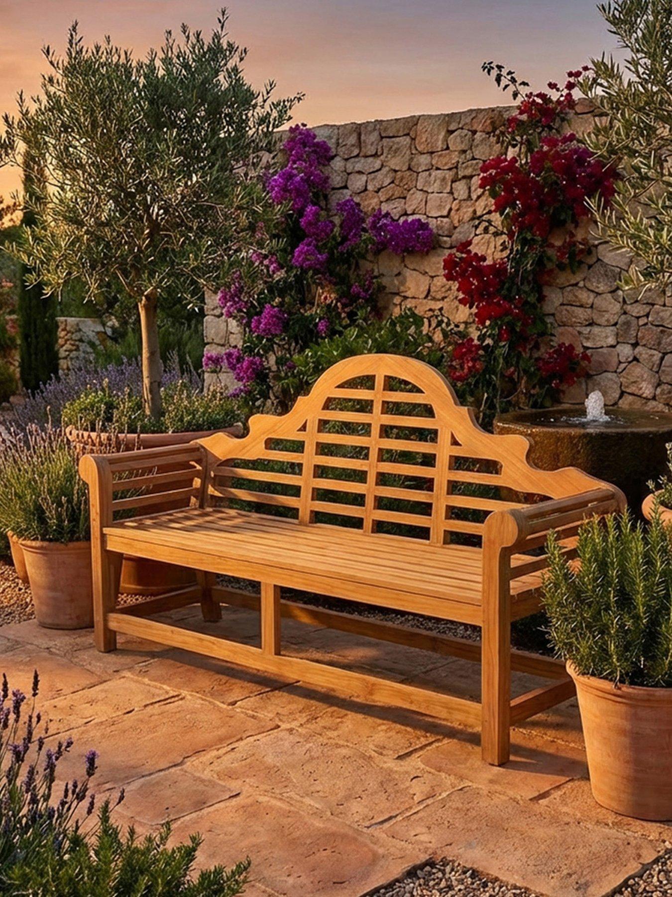 Royalcraft FSC 1 CIARA 3-Seater Wooden Garden Bench