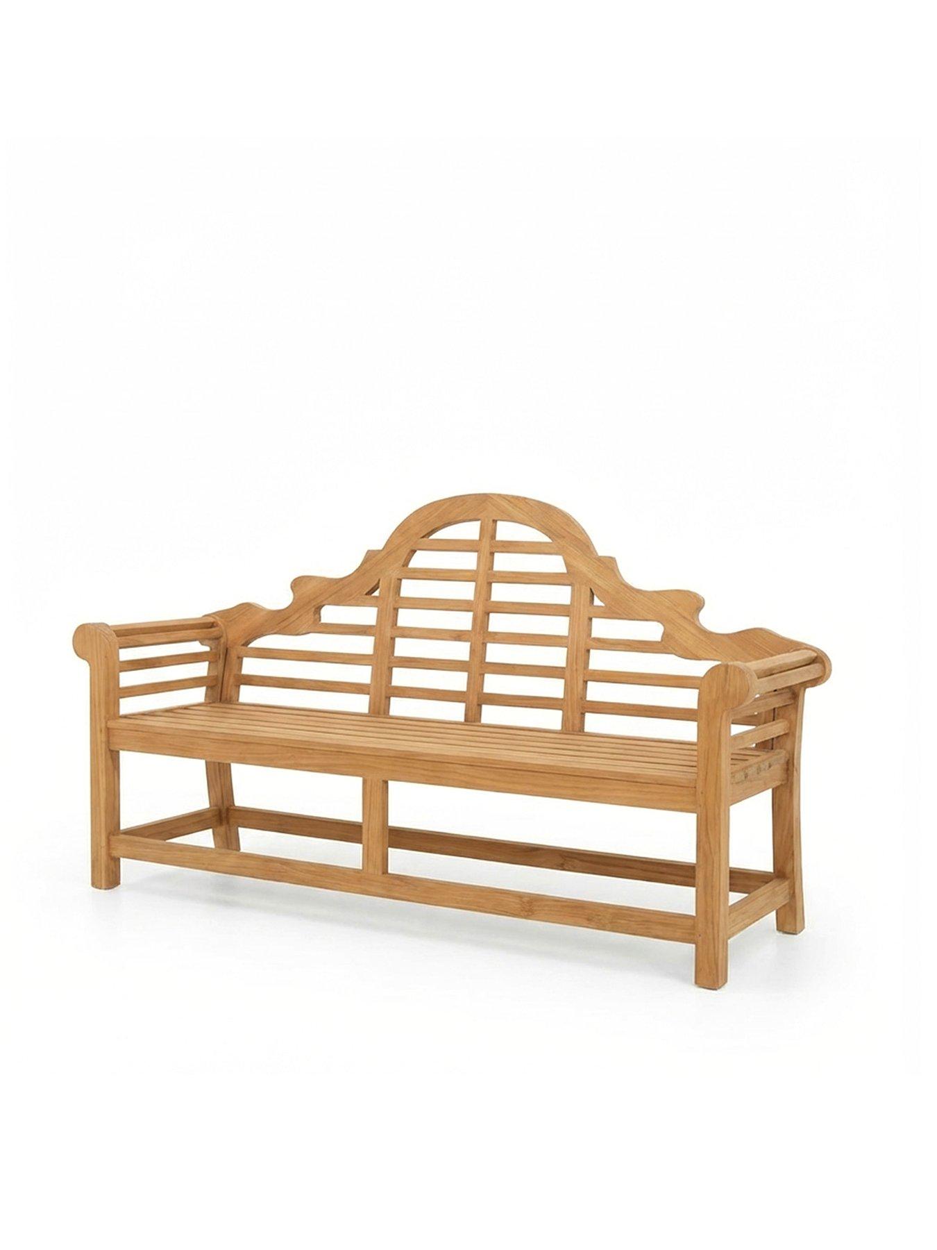 Image 3 of 4 of Royalcraft CIARA 3-Seater Wooden Garden Bench