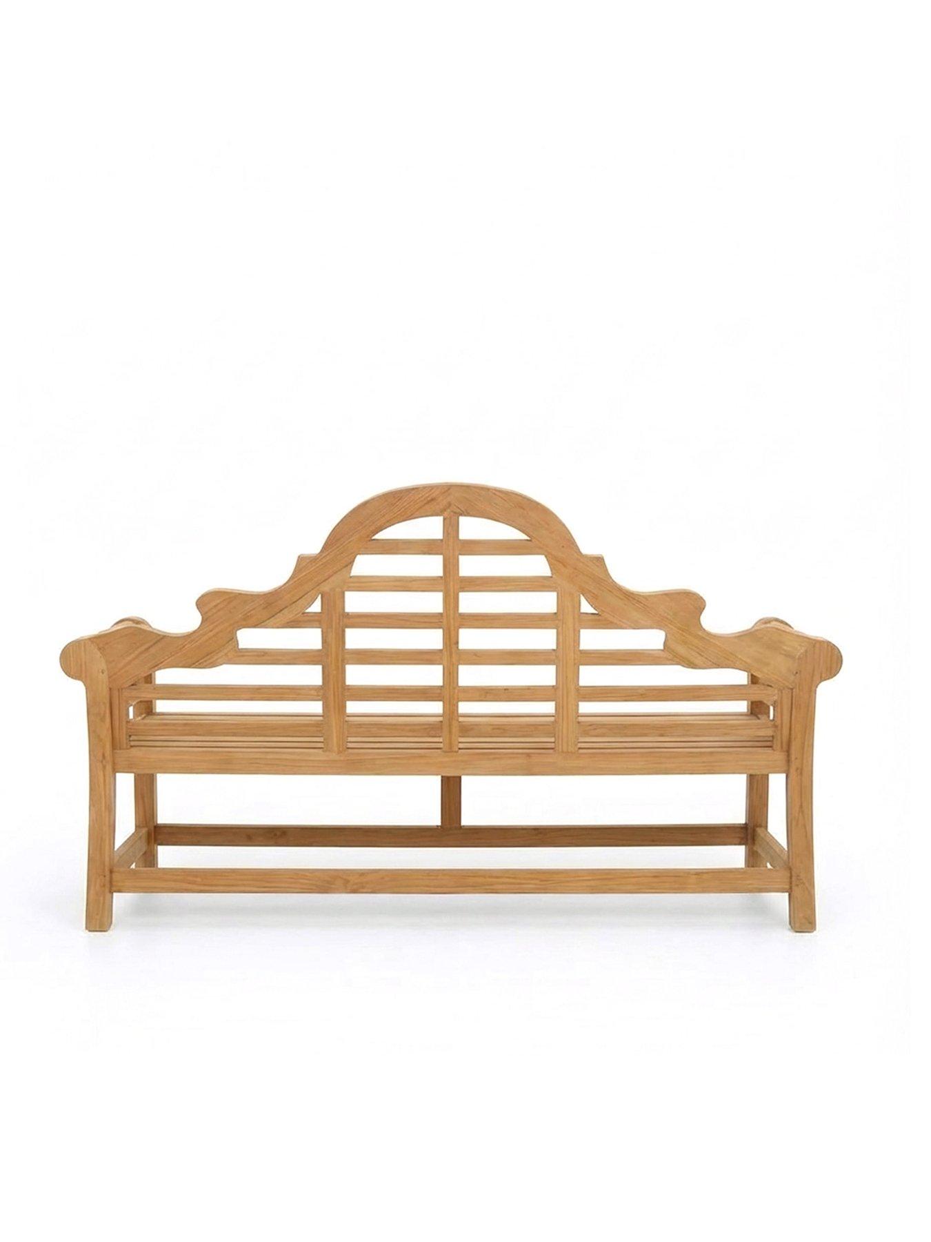 Image 4 of 4 of Royalcraft CIARA 3-Seater Wooden Garden Bench