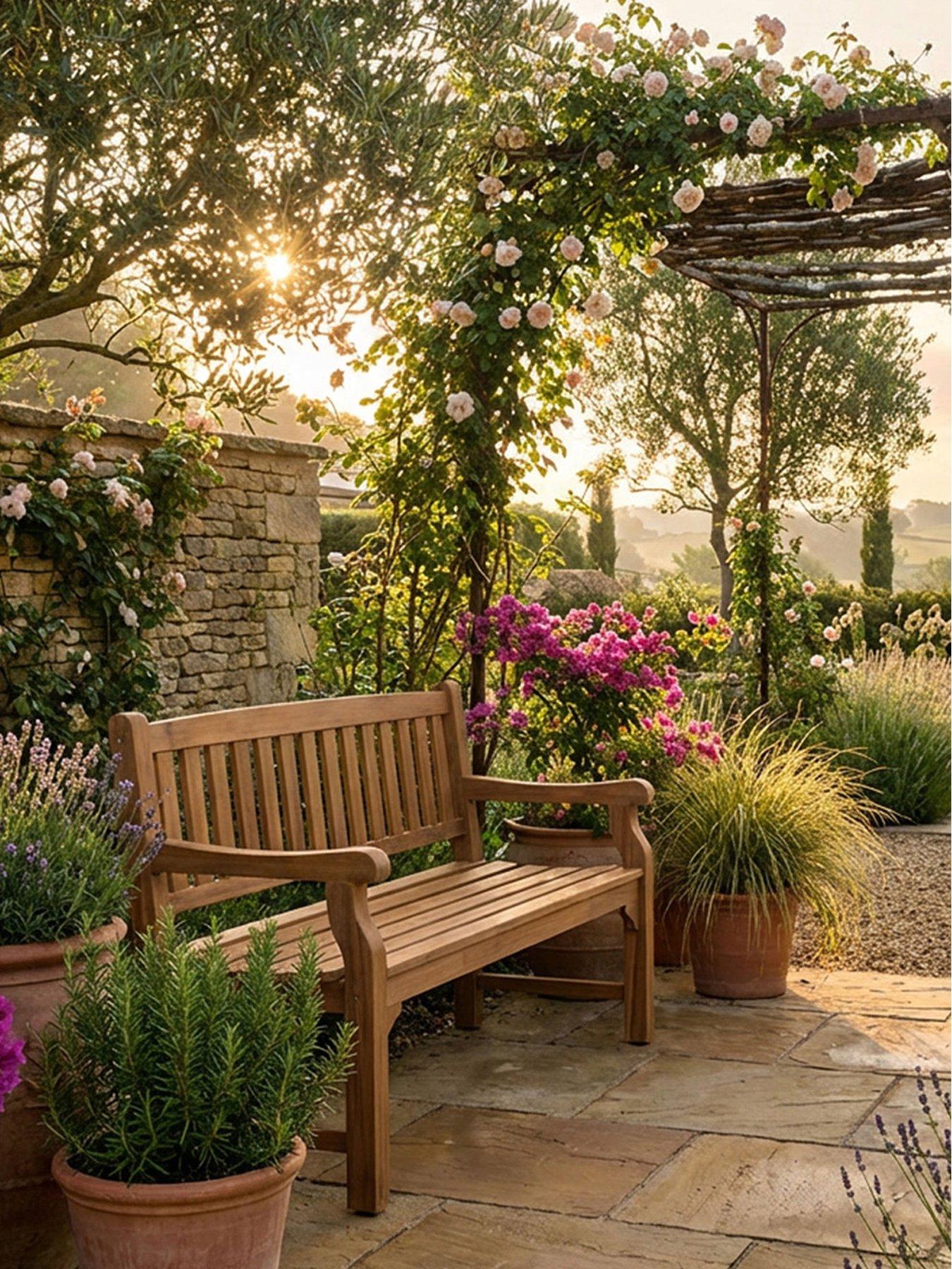 front image of royalcraft-sofia-2-seater-bench