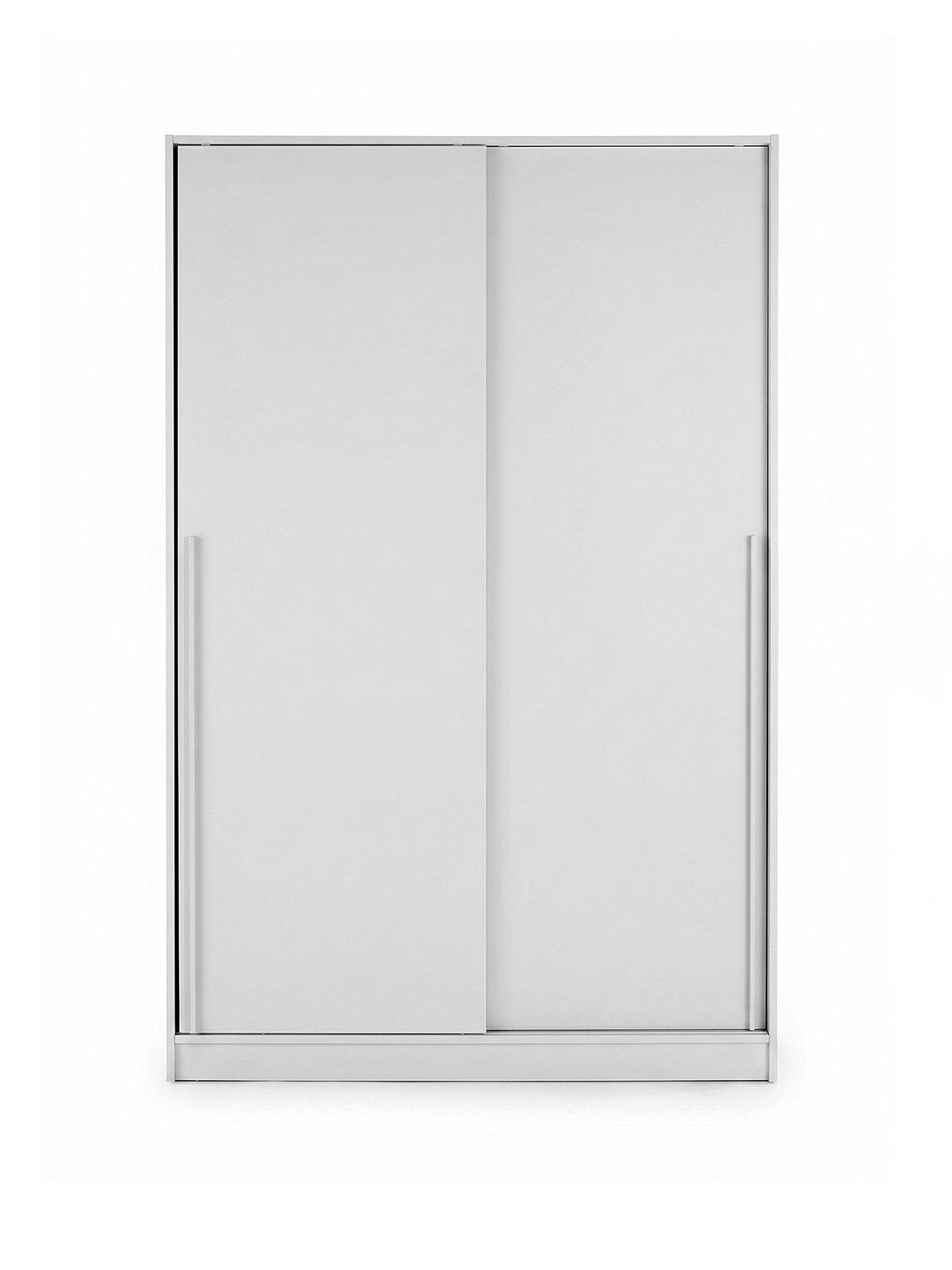 Image 2 of 7 of The Very Collection Murcia 120 cm Sliding 2 Wardrobe - White&nbsp;- FSC&reg; Certified