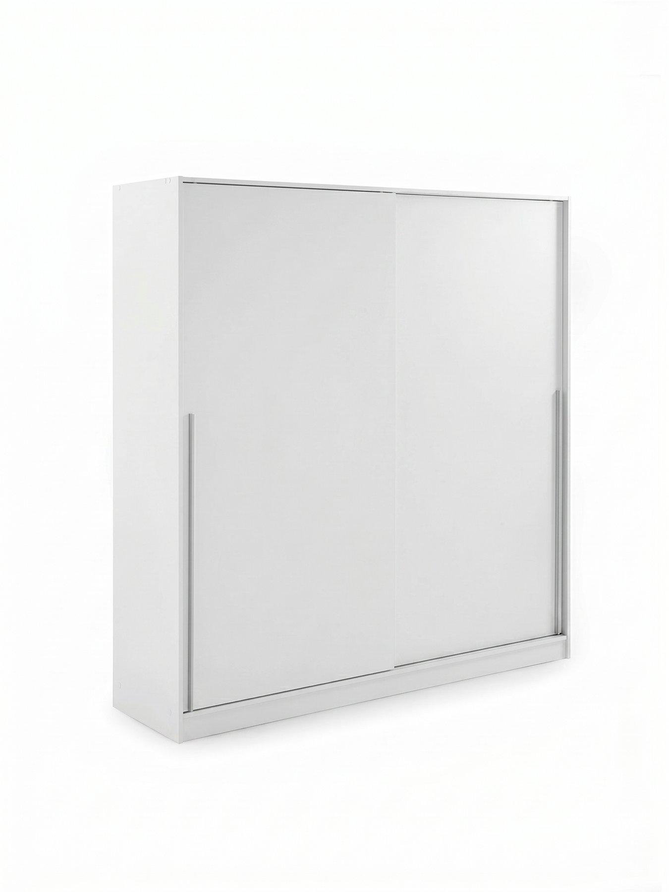 Image 3 of 7 of The Very Collection Murcia 180 cm Sliding 2 Wardrobe - White&nbsp;- FSC&reg; Certified