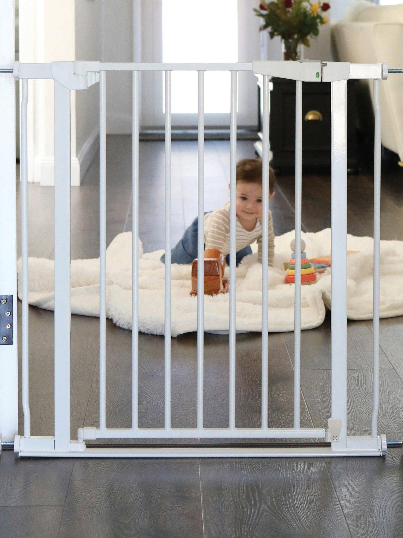 Dreambaby Advance Auto-Close Low-Rise Pressure-Fit Gate (75-81cm) - White