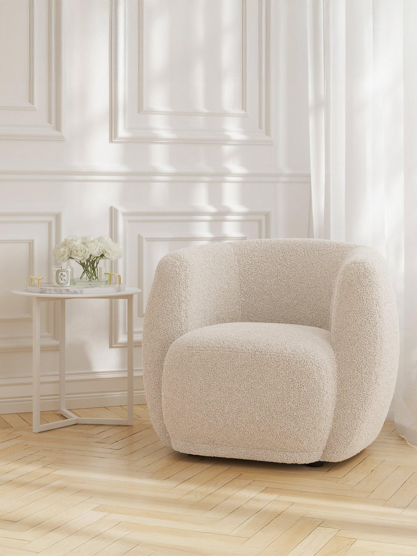 Image 1 of 6 of LPD Home Clay Cotton Armchair