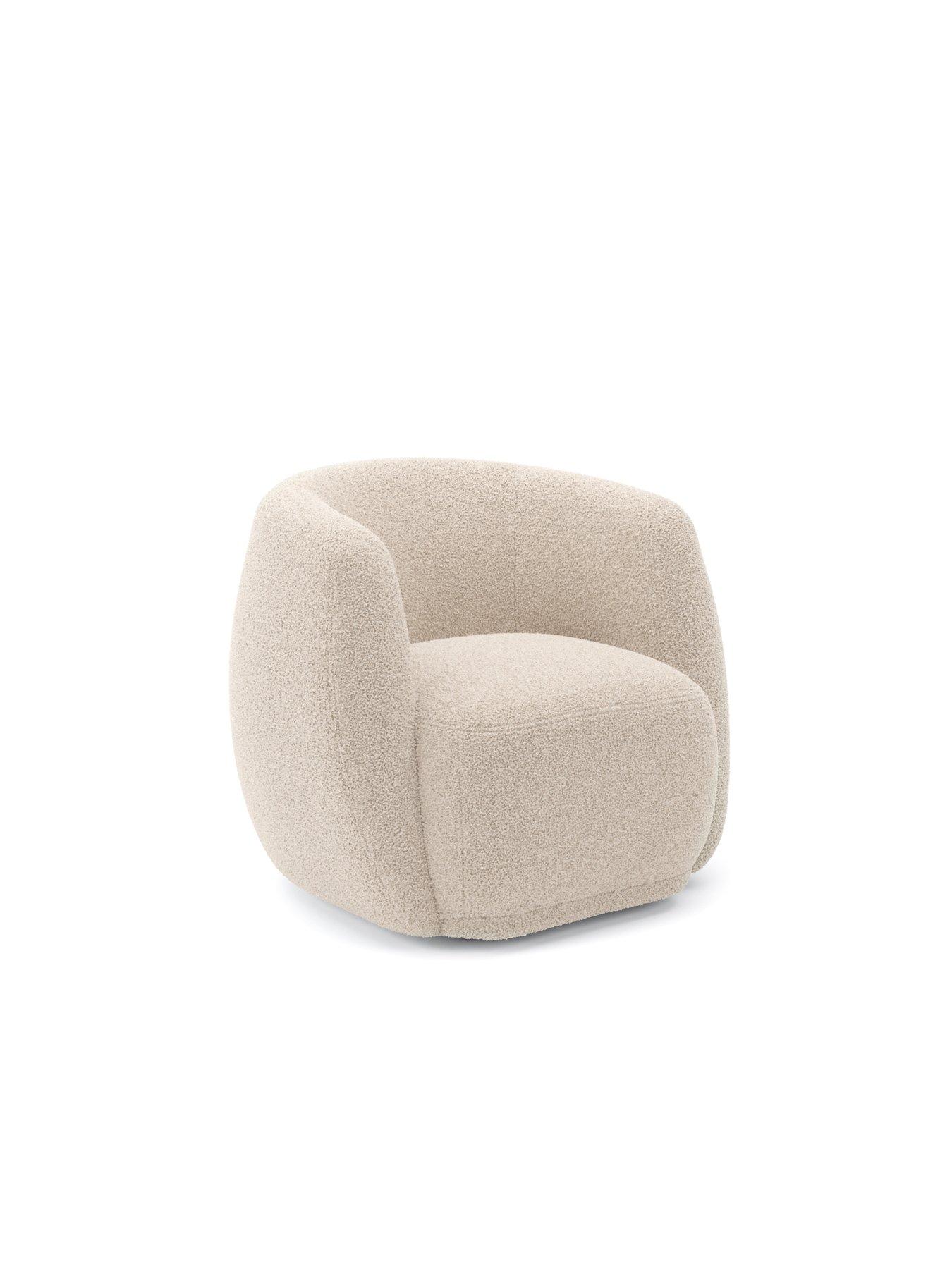 Image 3 of 6 of LPD Home Clay Cotton Armchair