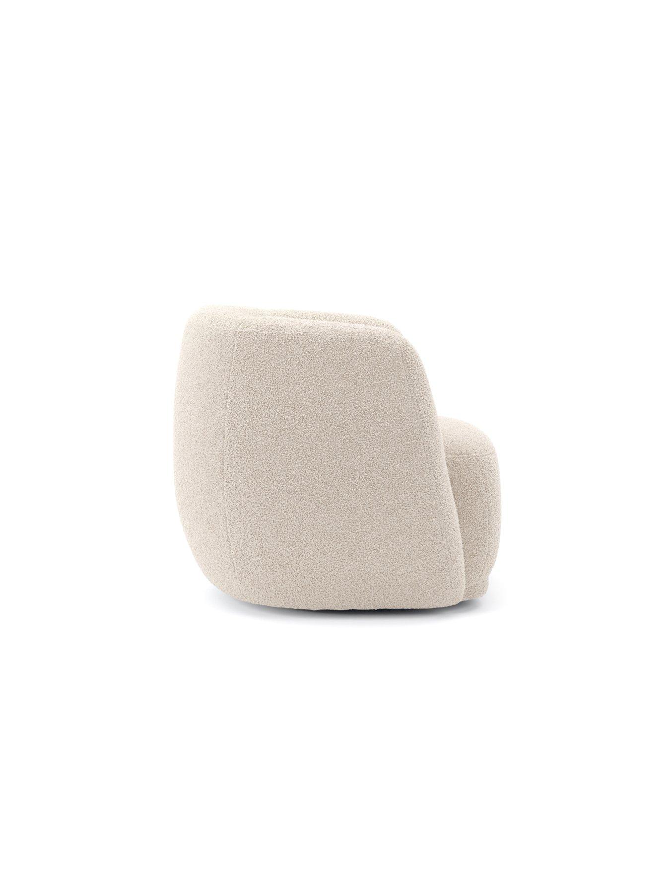 Image 4 of 6 of LPD Home Clay Cotton Armchair