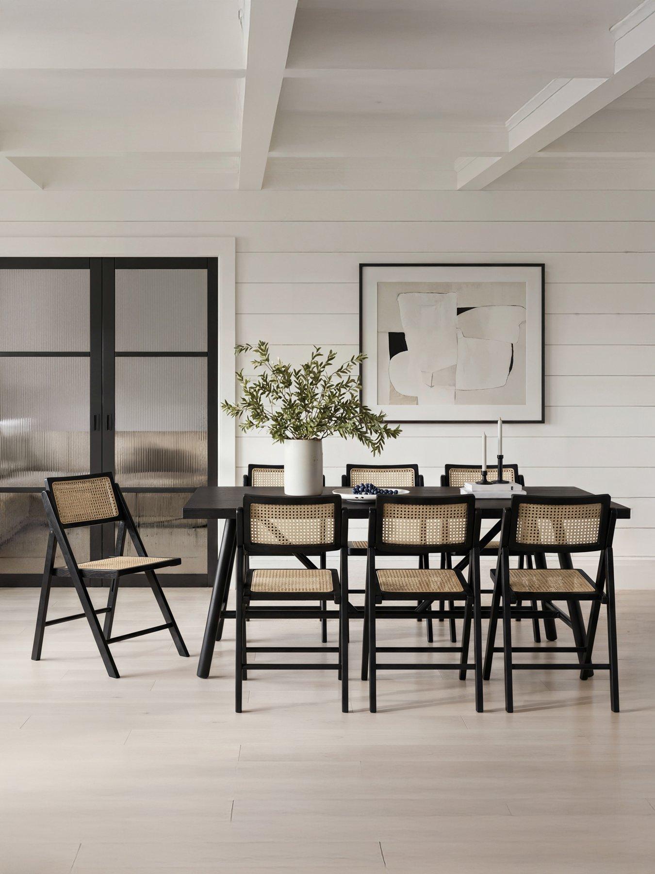 LPD Home Ashton Black Dining Chair