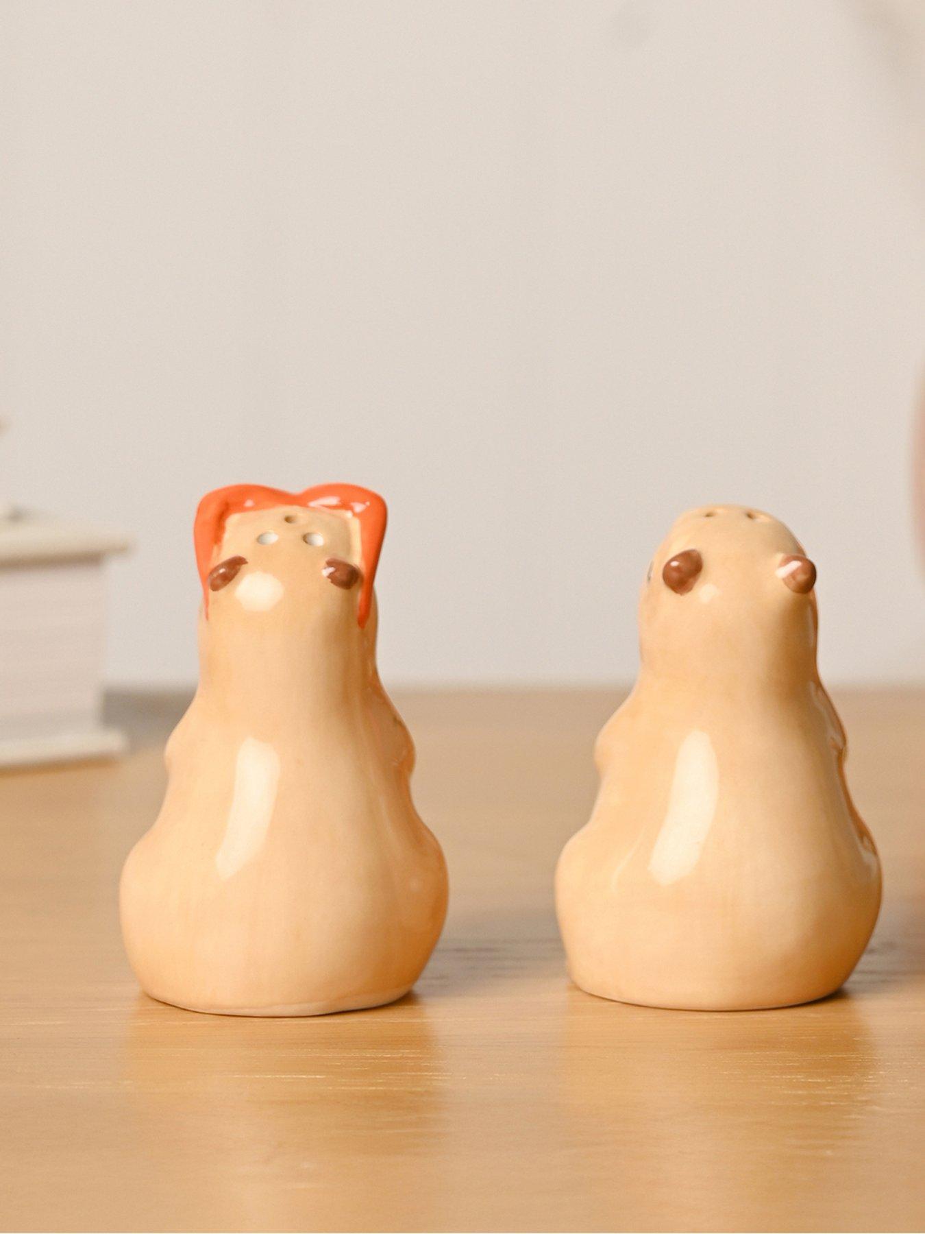Image 6 of 6 of Hestia The Feel Good Club Capybara Salt &amp; Pepper Pots