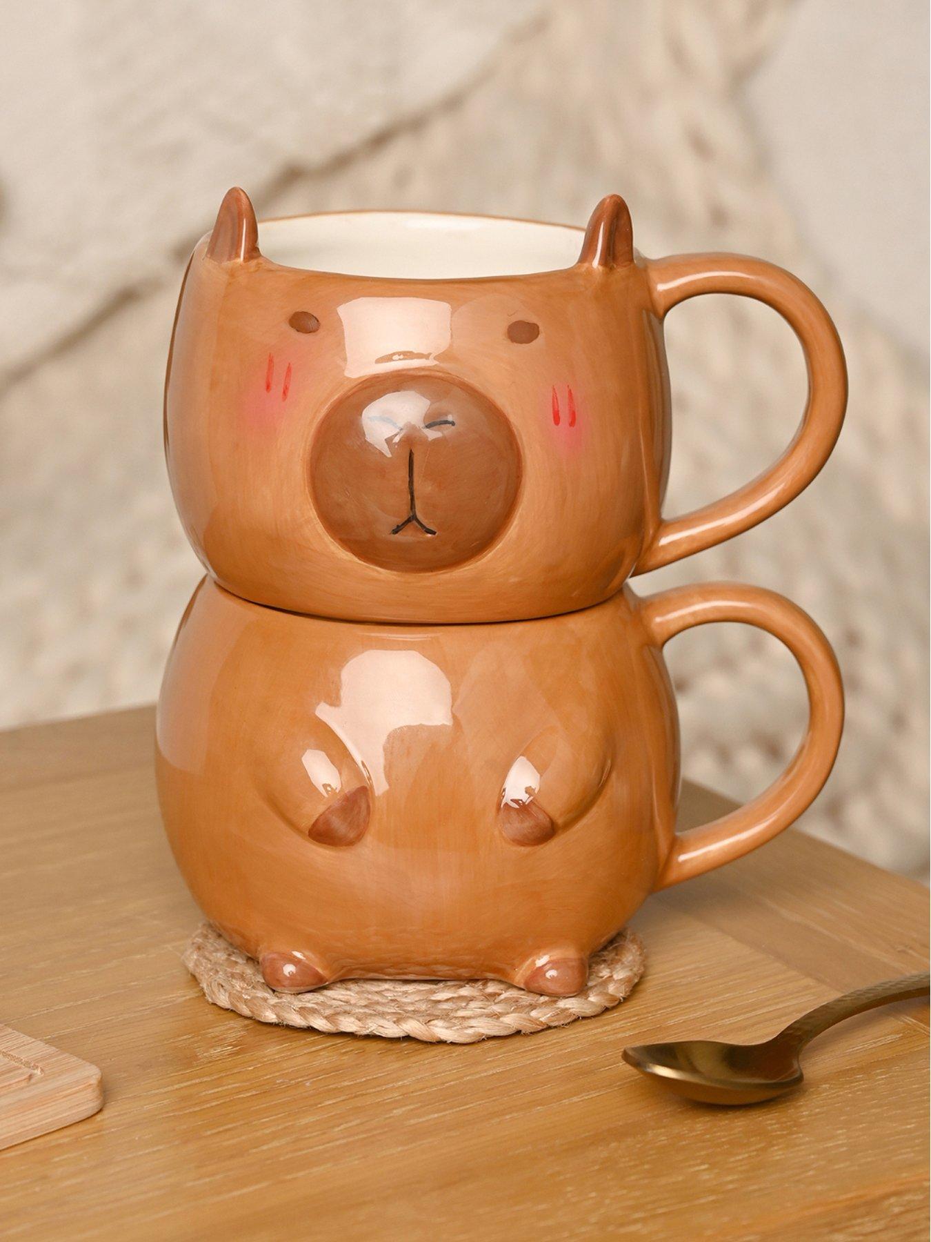 Hestia The Feel Good Club Capybara Mug Stack