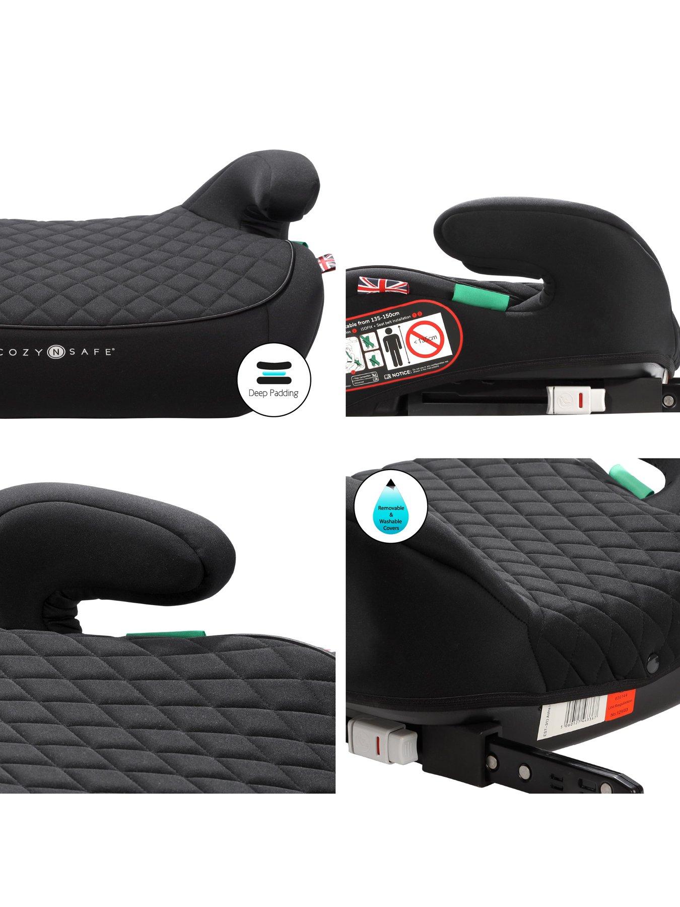 Image 2 of 4 of Cozy N Safe Astra 125-150cm i-Size Car Seat- Jet Diamond