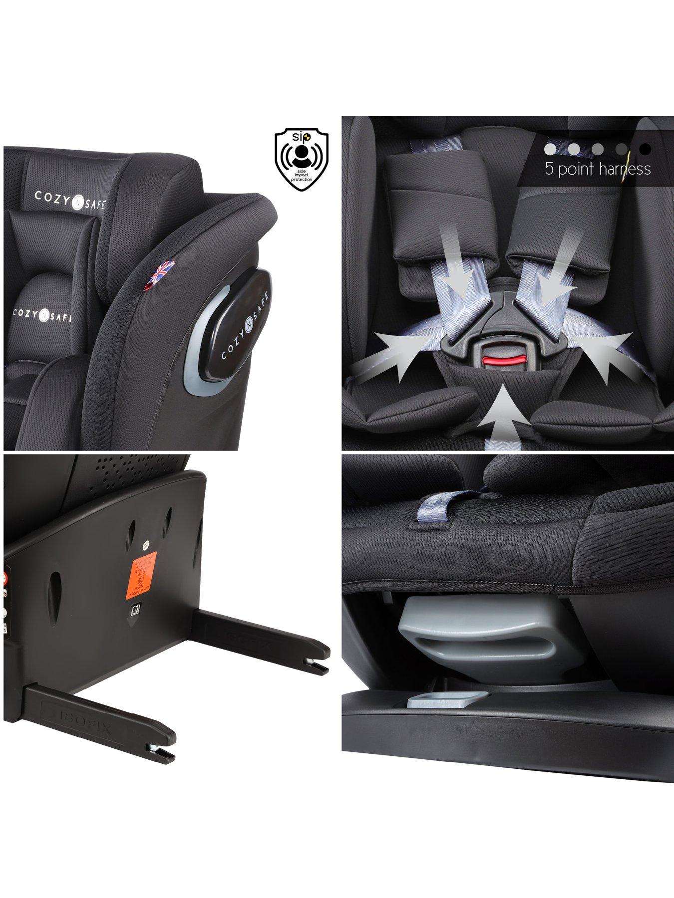 Image 5 of 6 of Cozy N Safe Vesta 360&deg; 40-150cm i-Size Car Seat- Jet