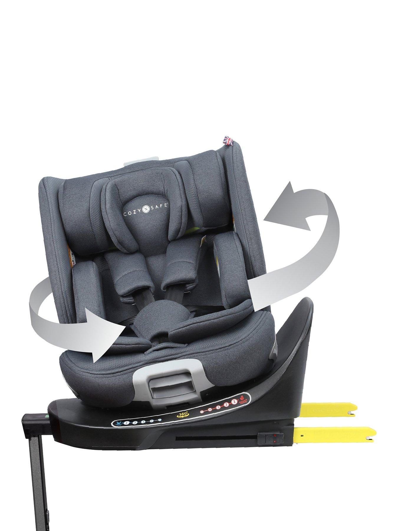 Image 1 of 8 of Cozy N Safe Polaris 360&deg; 40-150cm Car Seat - Slate