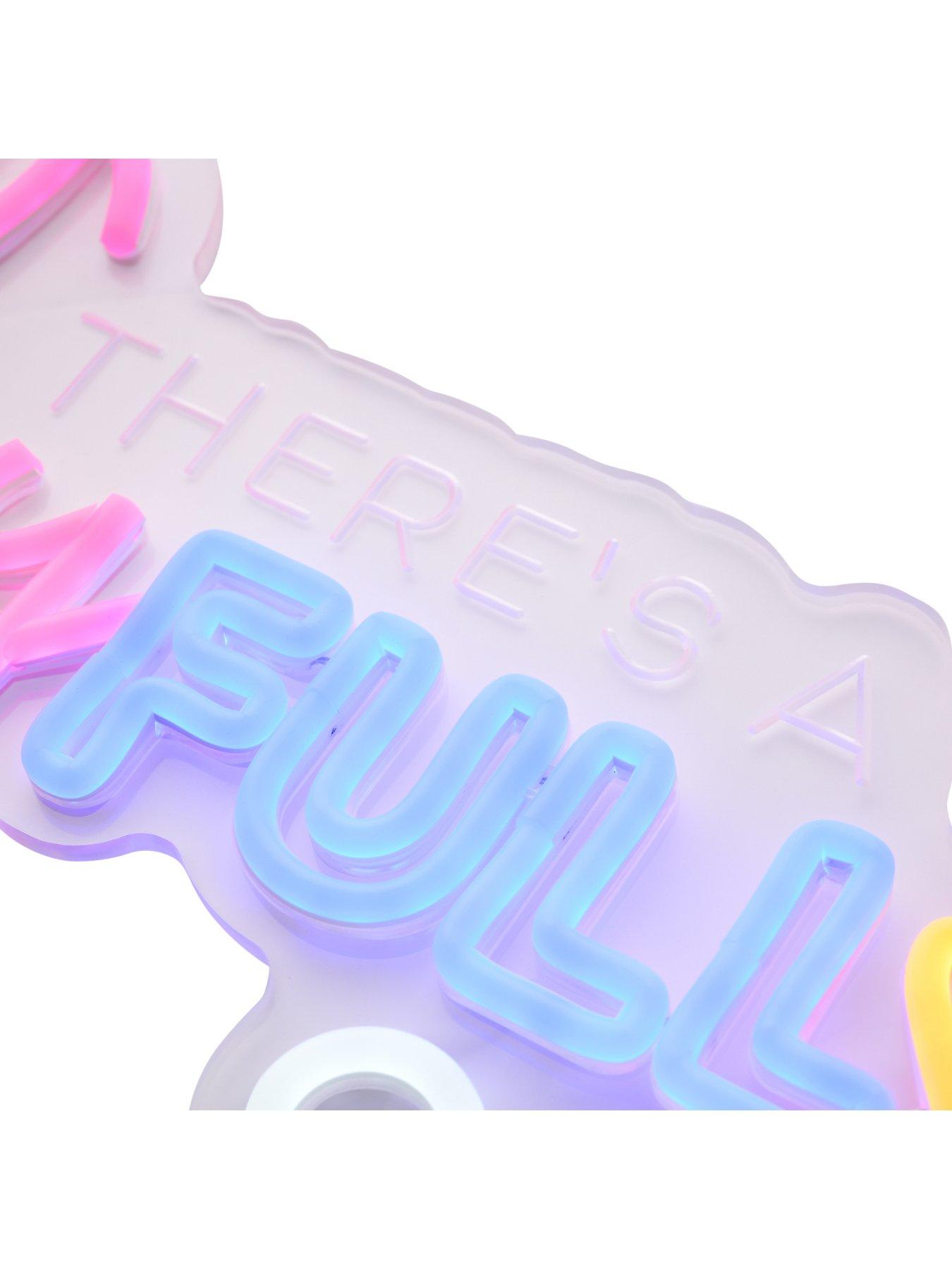 Image 4 of 6 of Hestia Signography Neon Collection Wall Sign With Usb - There's A Sky Full Of 'stars'