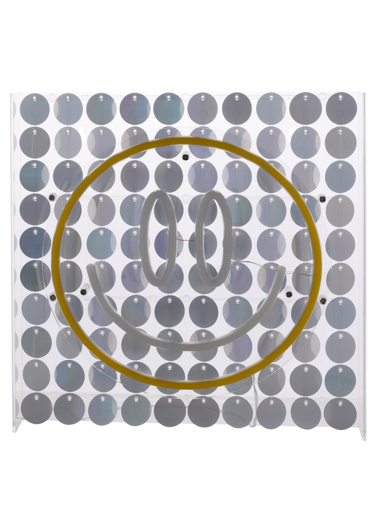 Image 3 of 7 of Hestia Signography Neon Collection Wall Or Mantel Sign - Smiley