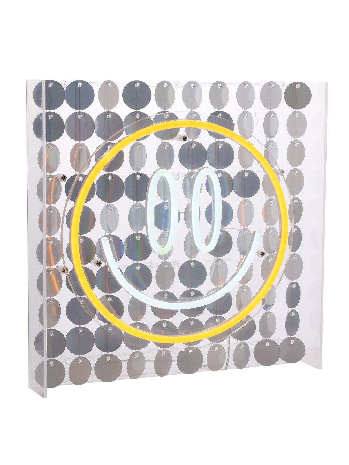 Image 4 of 7 of Hestia Signography Neon Collection Wall Or Mantel Sign - Smiley