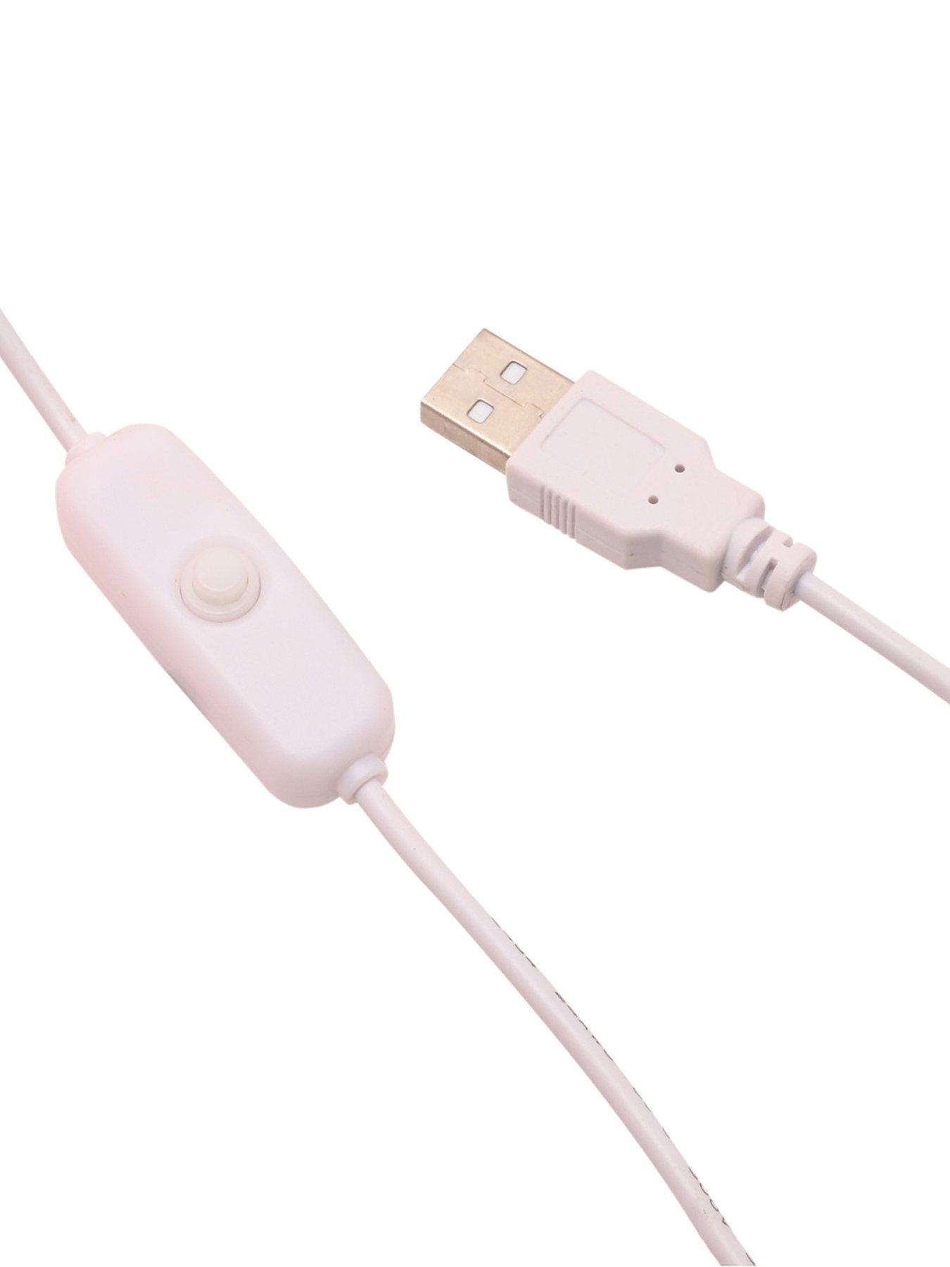 Image 6 of 7 of Hestia The Feel Good Club Hot Pink Bow Shaped Novelty Usb Lamp