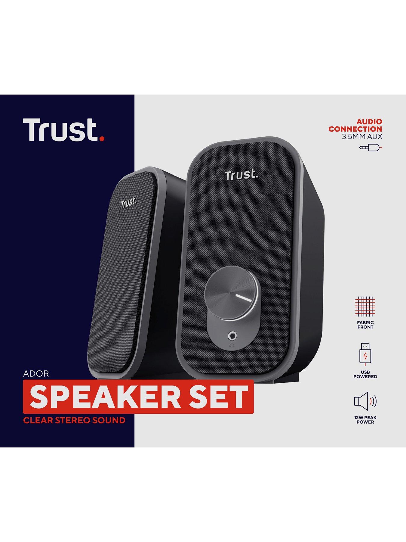  image of trust-ador-20-pc-speaker-set-stereo-computer-speakers