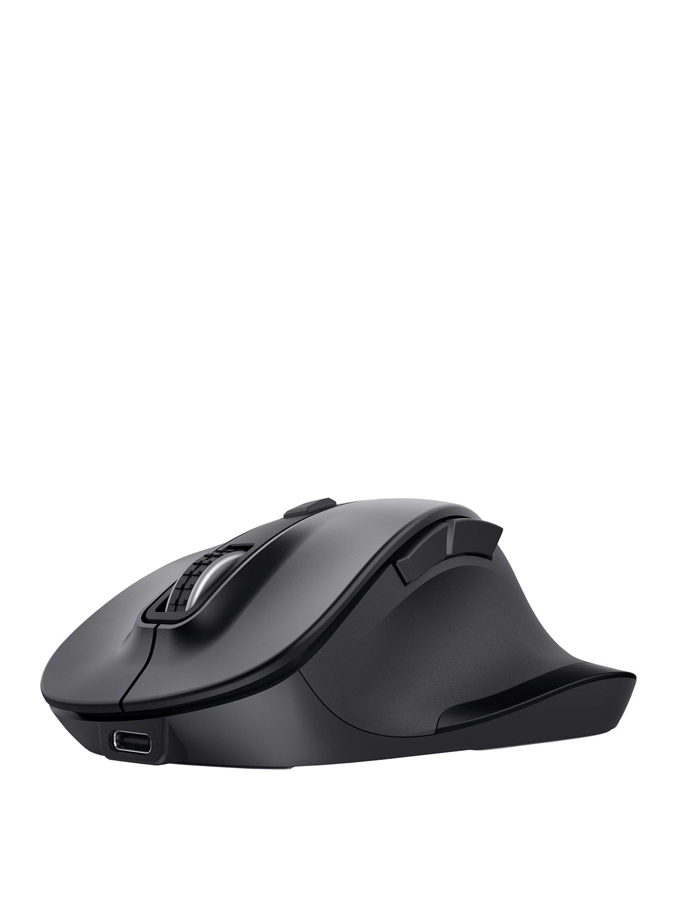 Image 1 of 8 of Trust Trust Fyda Multi-Device Wireless Mouse - Black