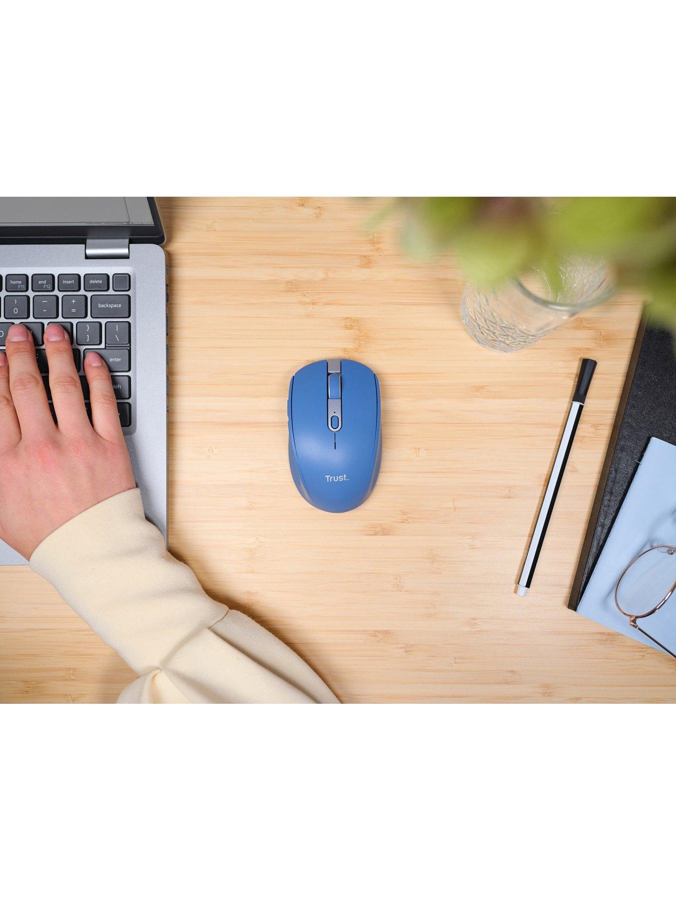  image of trust-ozaa-compact-multi-device-wireless-mouse-with-silent-click