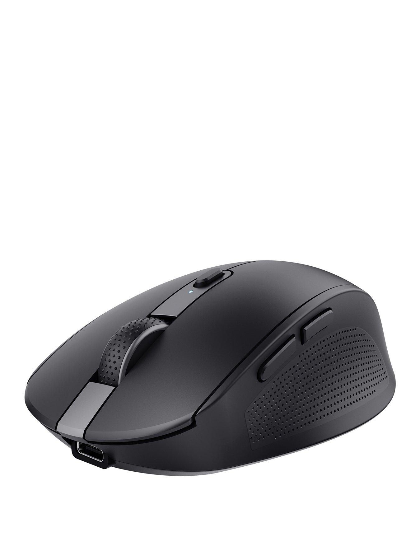 Trust Trust Ozaa Compact Multi-Device Wireless Mouse with silent Click - Black
