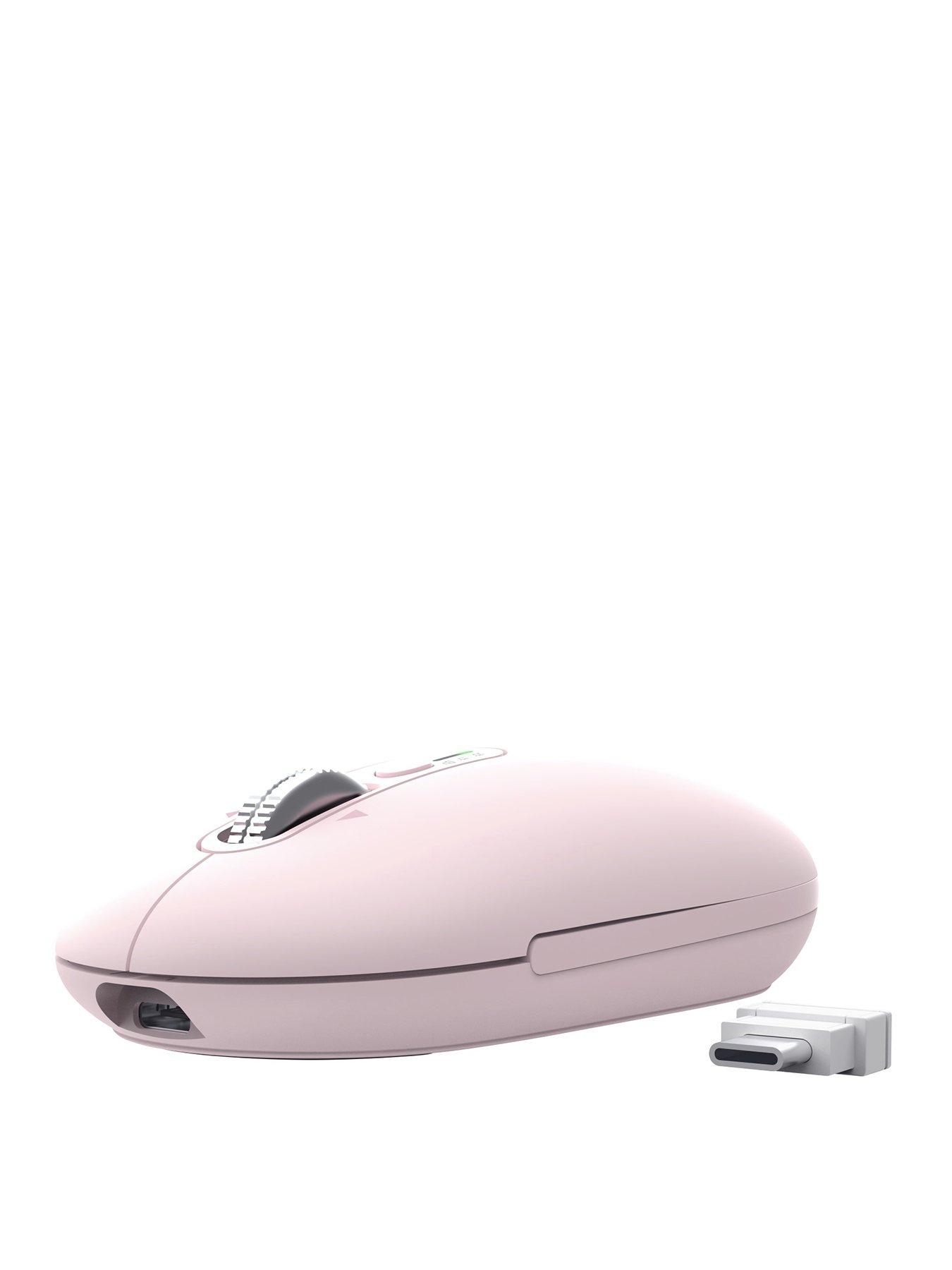 Trust Trust Seron Slim Multi-Wireless Hyperscroll Mouse - Pink