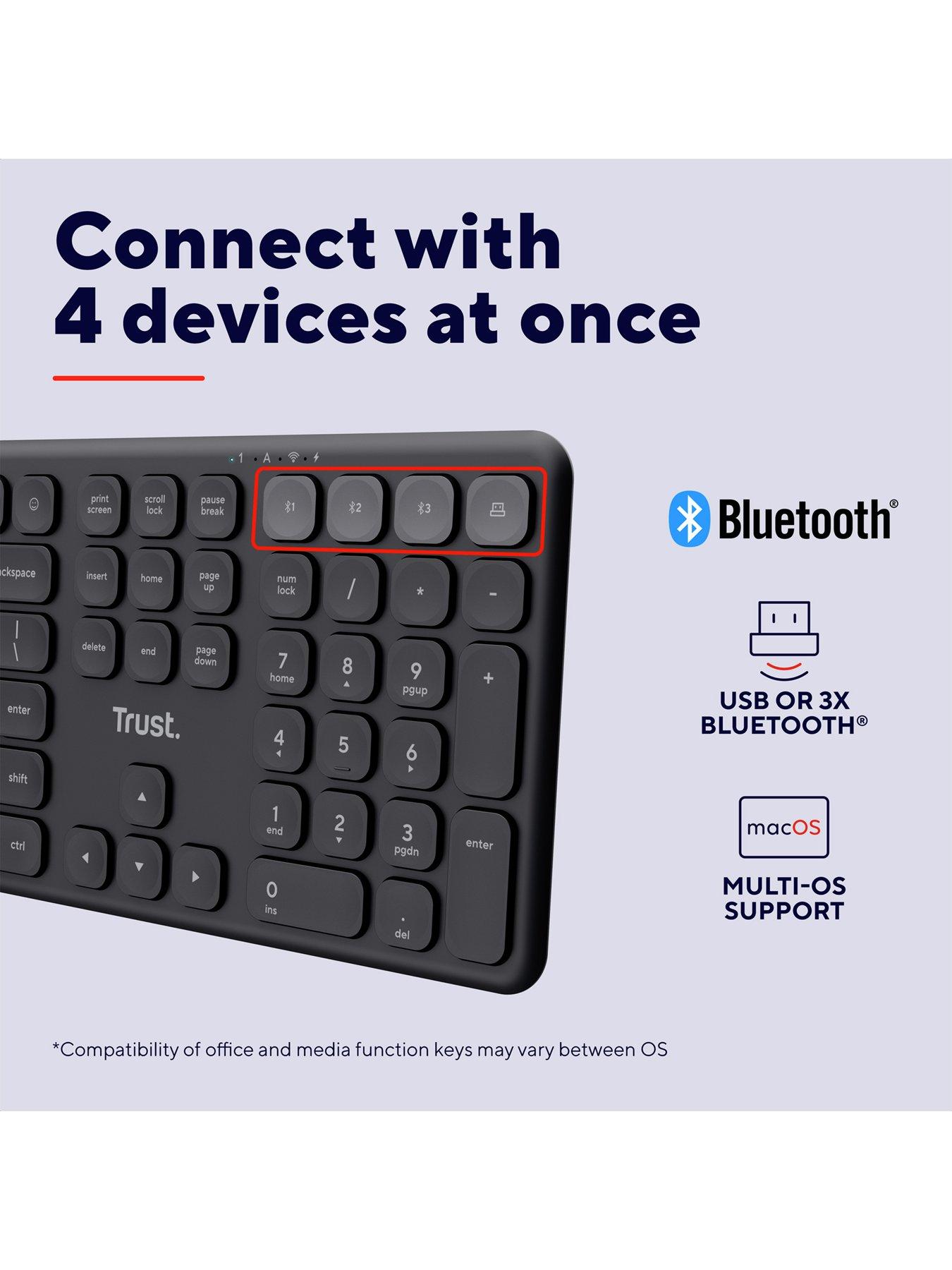  image of trust-vaiya-multi-device-wireless-keyboard-for-pc-laptop-uk-layout-black
