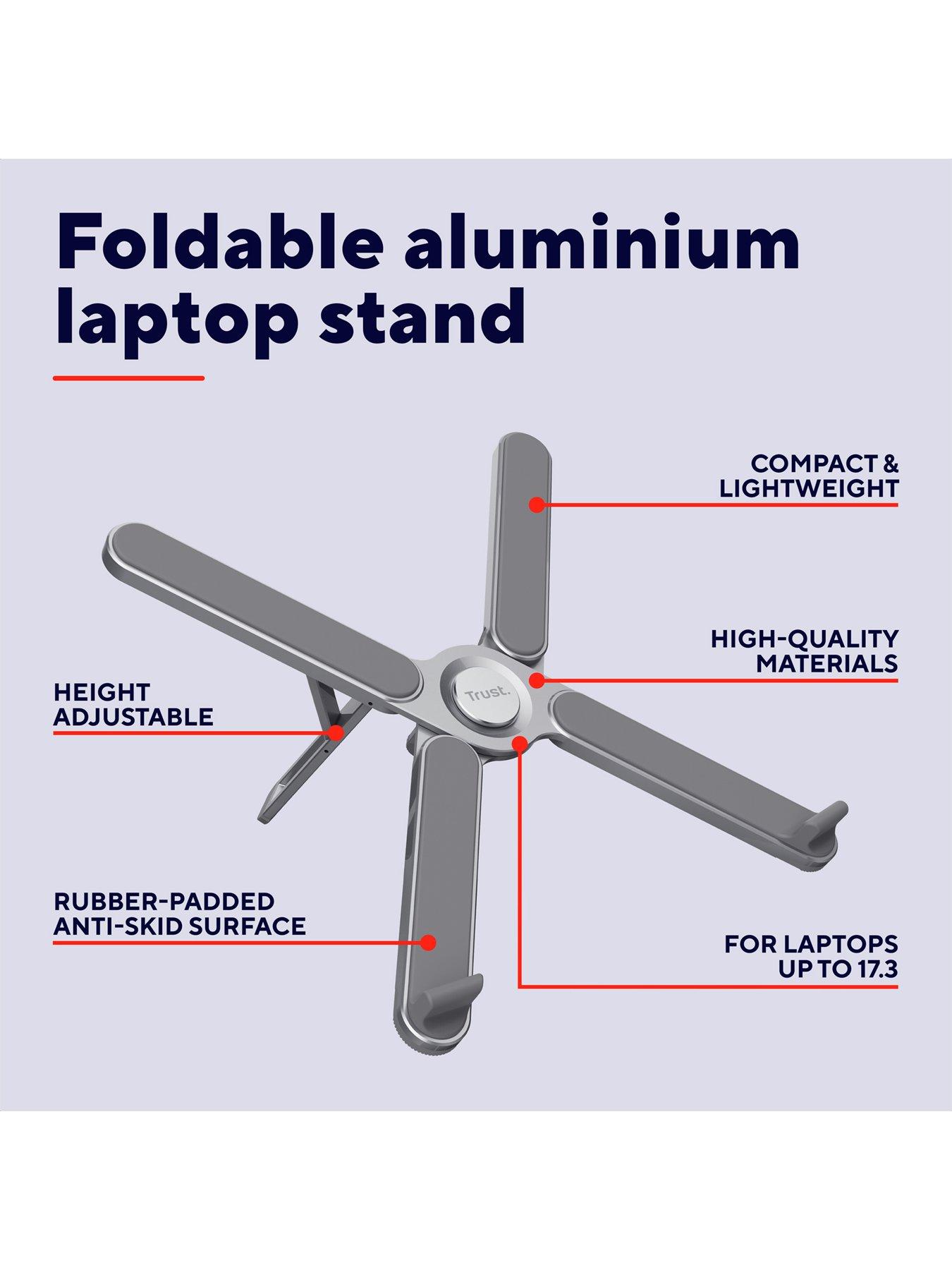 stillFront image of trust-macy-foldable-laptop-stand-portable-adjustable-stand