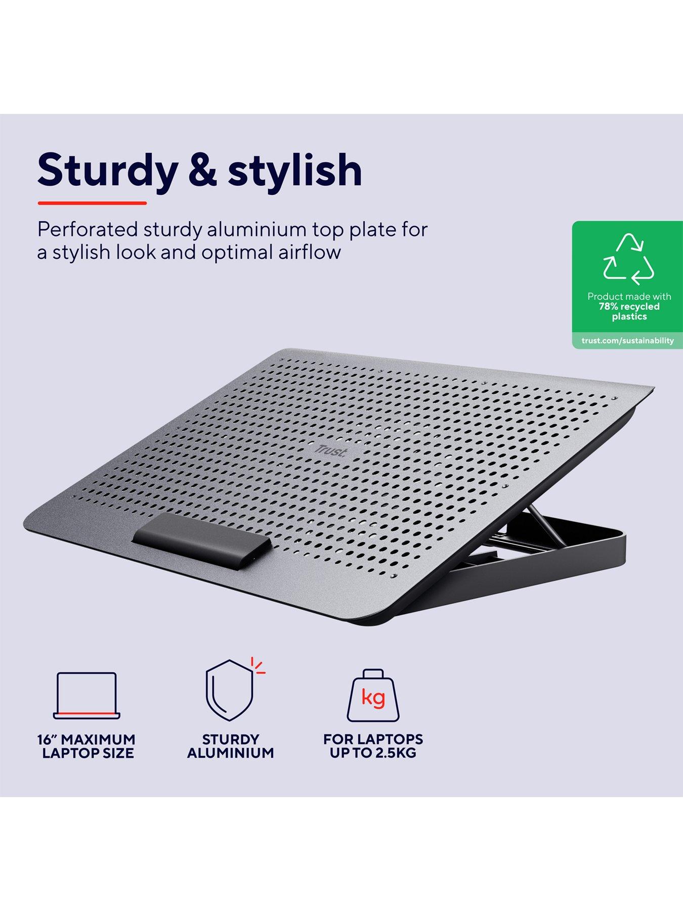  image of trust-exto-laptop-cooling-stand-with-ventilation