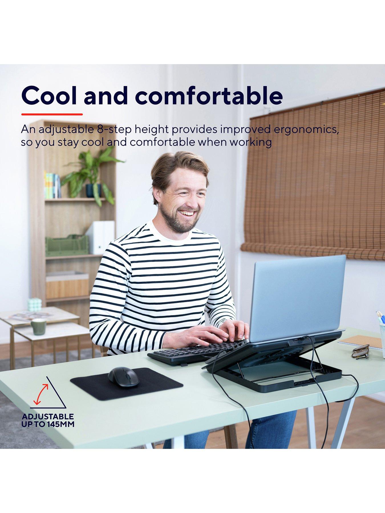  image of trust-exto-laptop-cooling-stand-with-ventilation