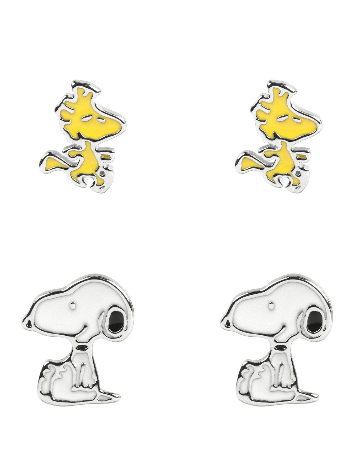 front image of snoopy-amp-woodstock-stuf-earring-set-multi
