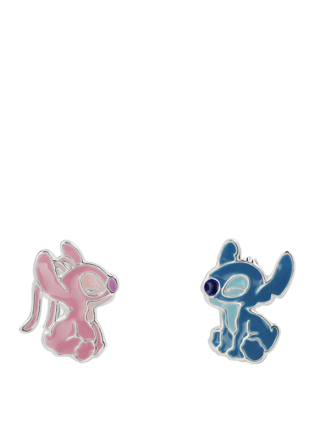 Disney Stitch Sterling Silver 925  &  Angel Studs - Multi