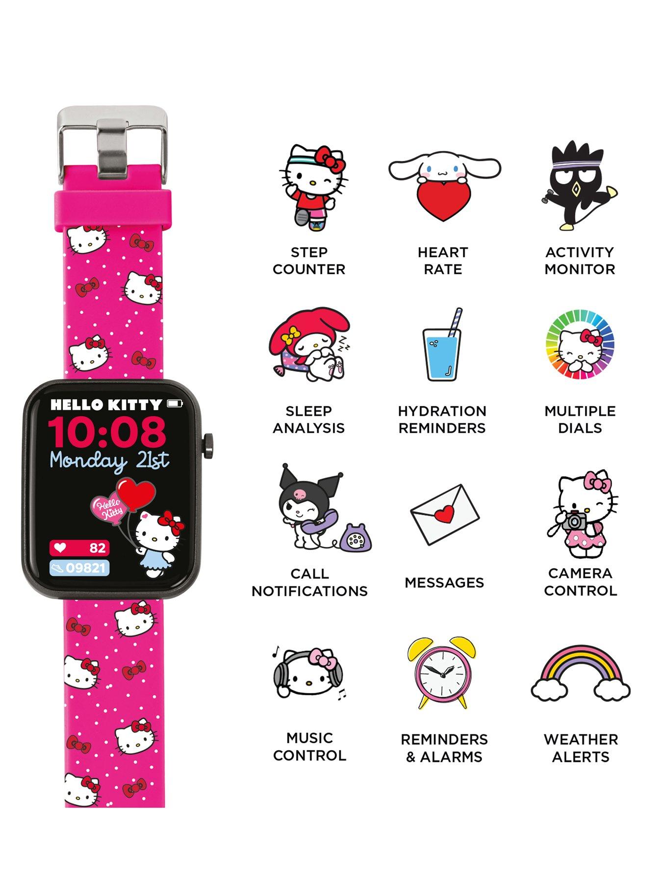 Image 3 of 5 of Hello Kitty &amp; Friends Printed Strap Smart Watch - Multi