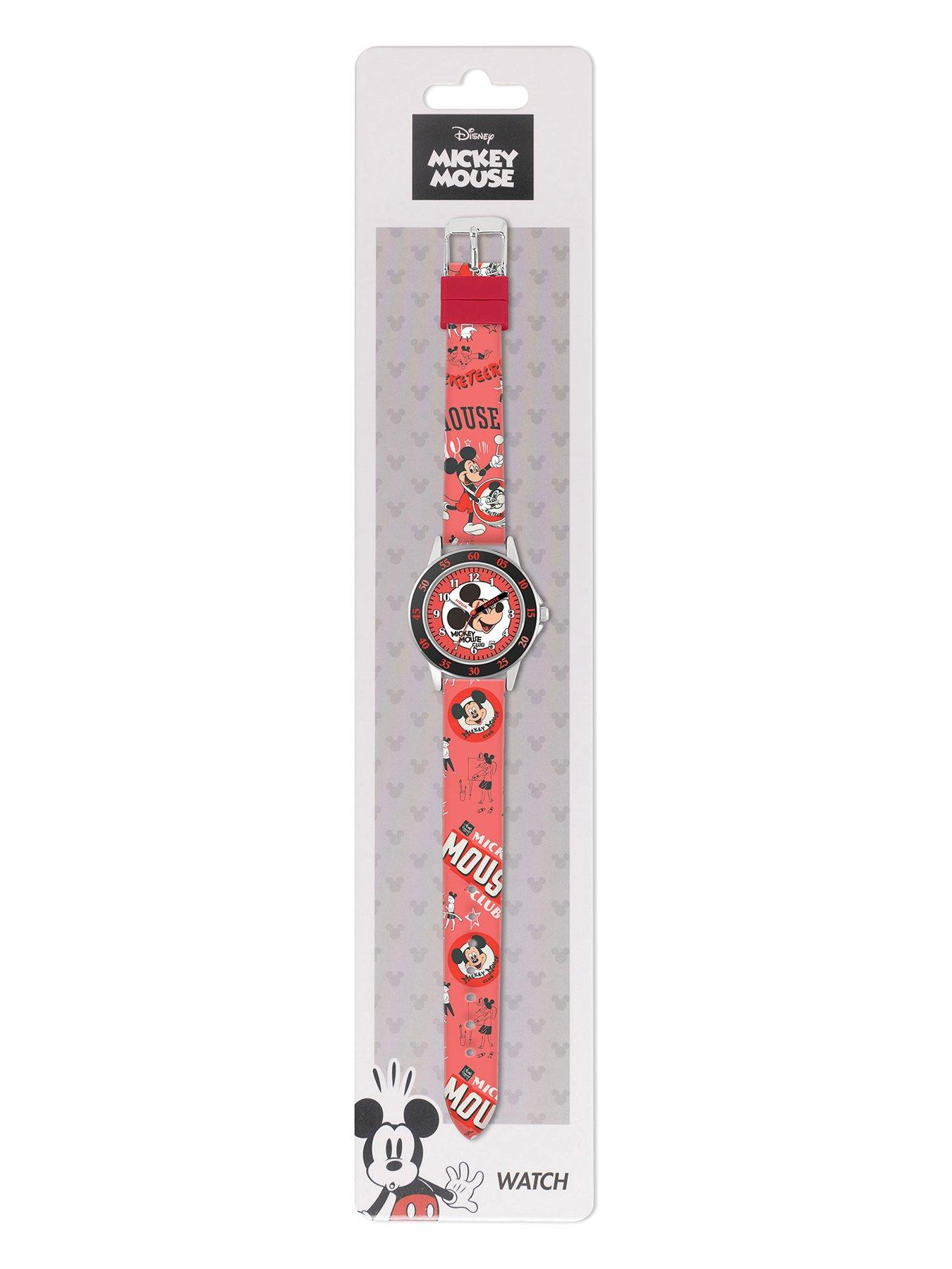  image of mickey-mouse-mikey-printed-time-teacher-watch-multi