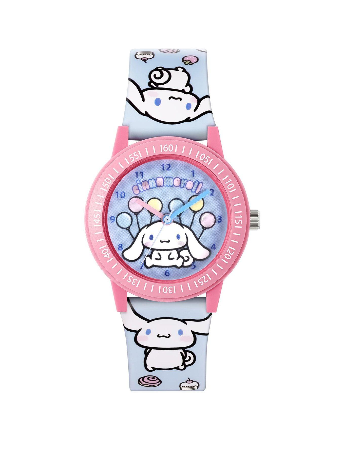 front image of disney-time-teacher-cinnamonroll-watch-multi