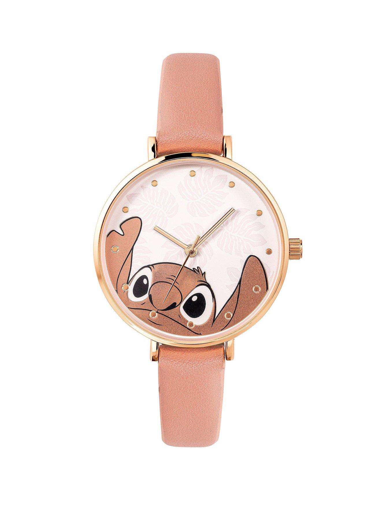 Disney Pink Analogue Watch - Multi