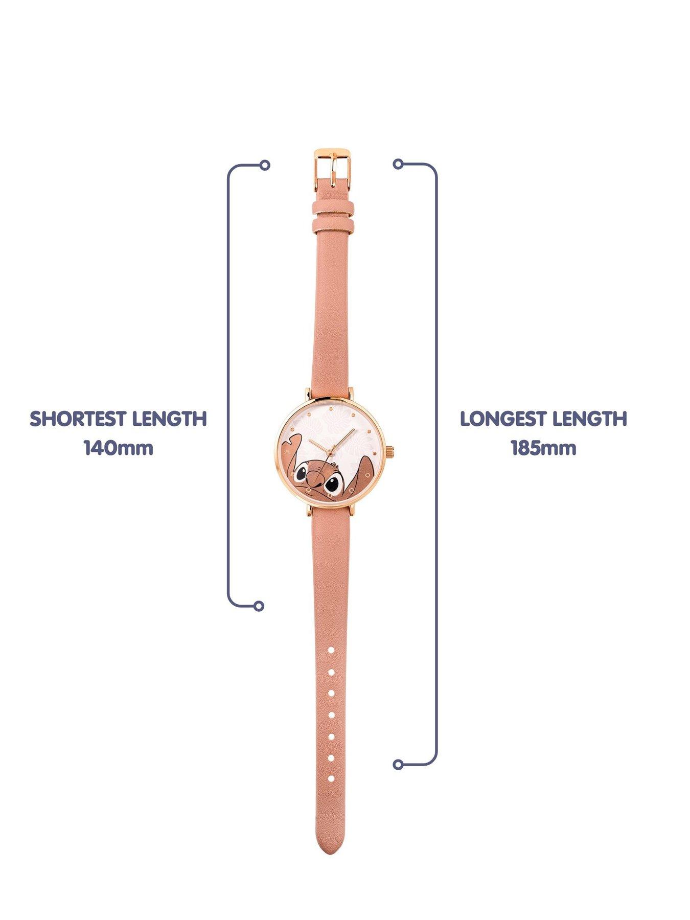  image of disney-stitch-pink-analogue-watch-multi
