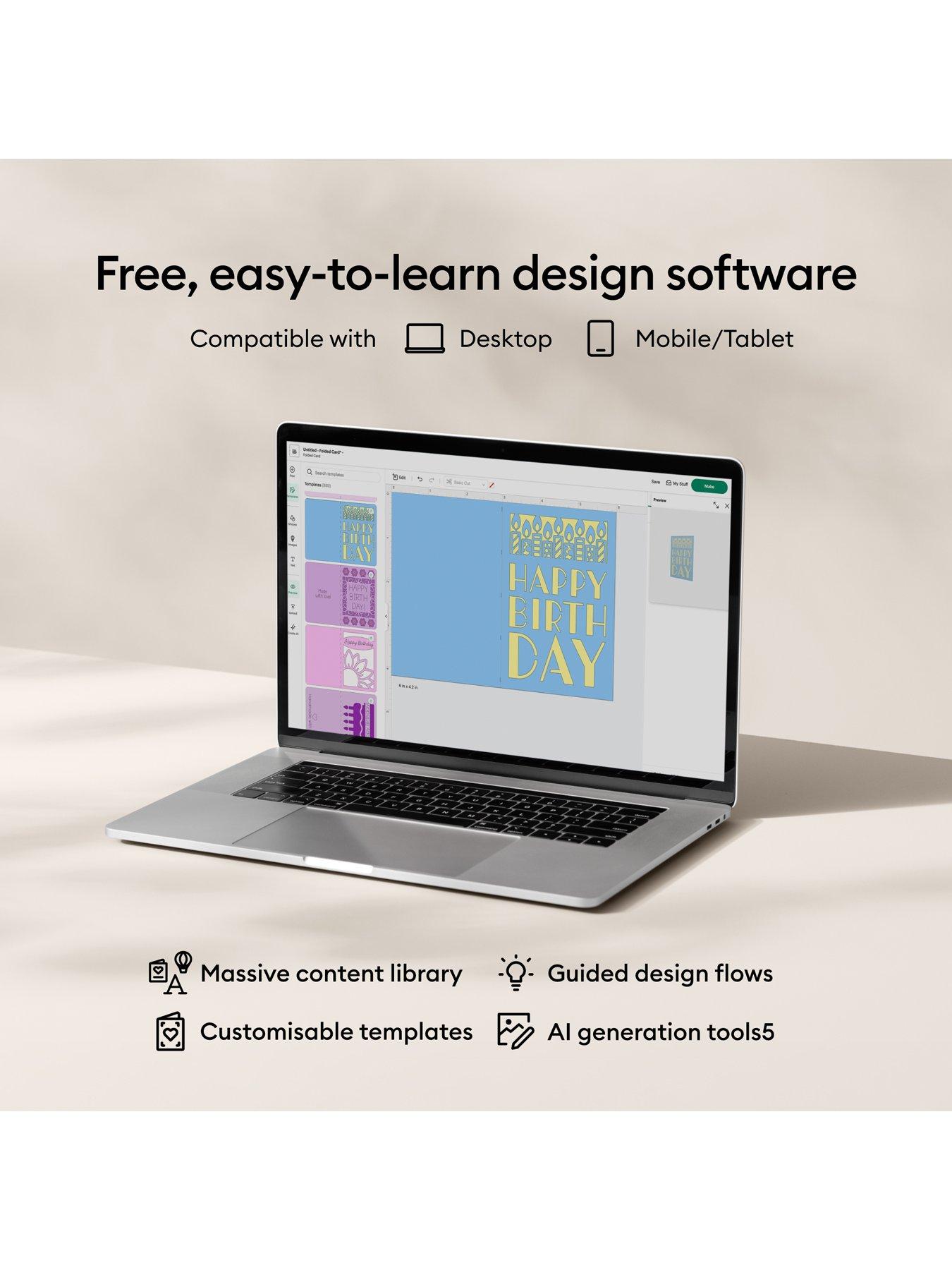  image of cricut-cricut-explore-5-essentials-bundle