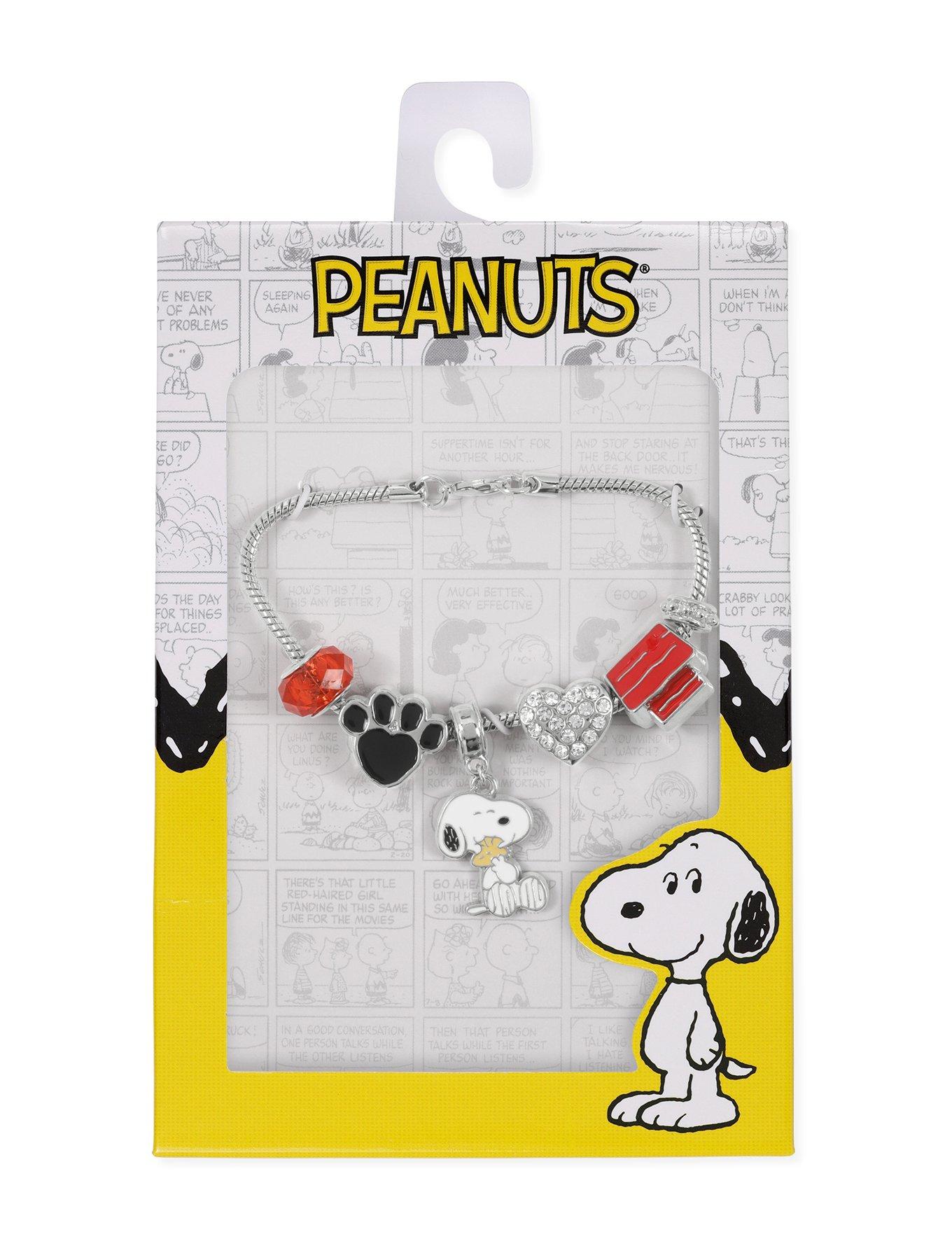  image of snoopy-peanuts-charm-bracelet-multi